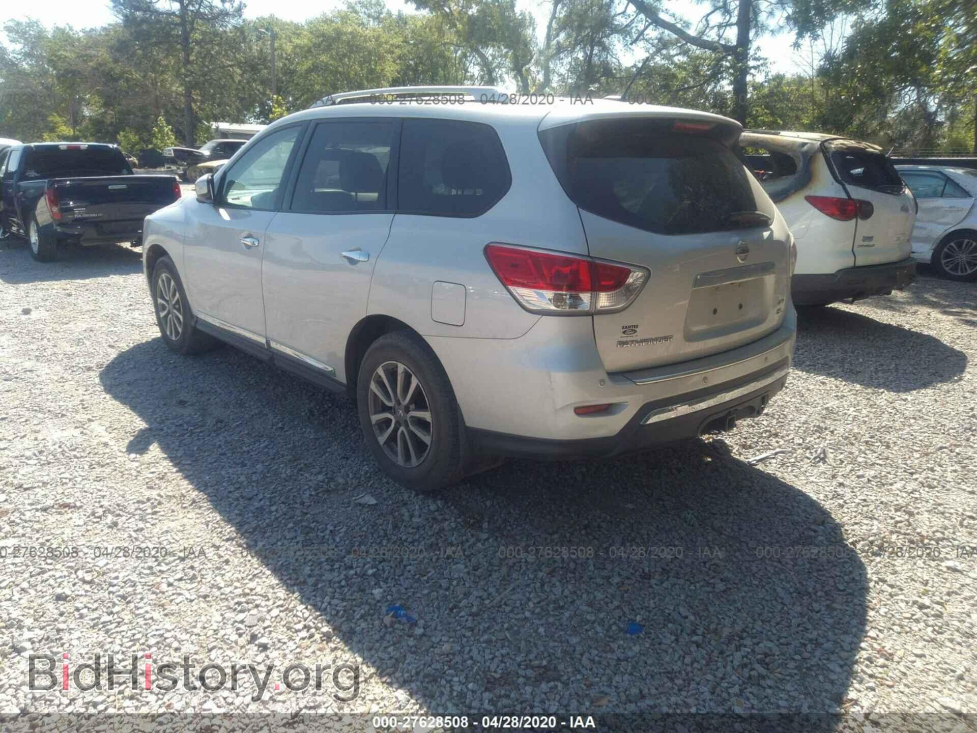2014 NISSAN PATHFINDER - VIN: 5N1AR2MM0EC717387 - Фото 3