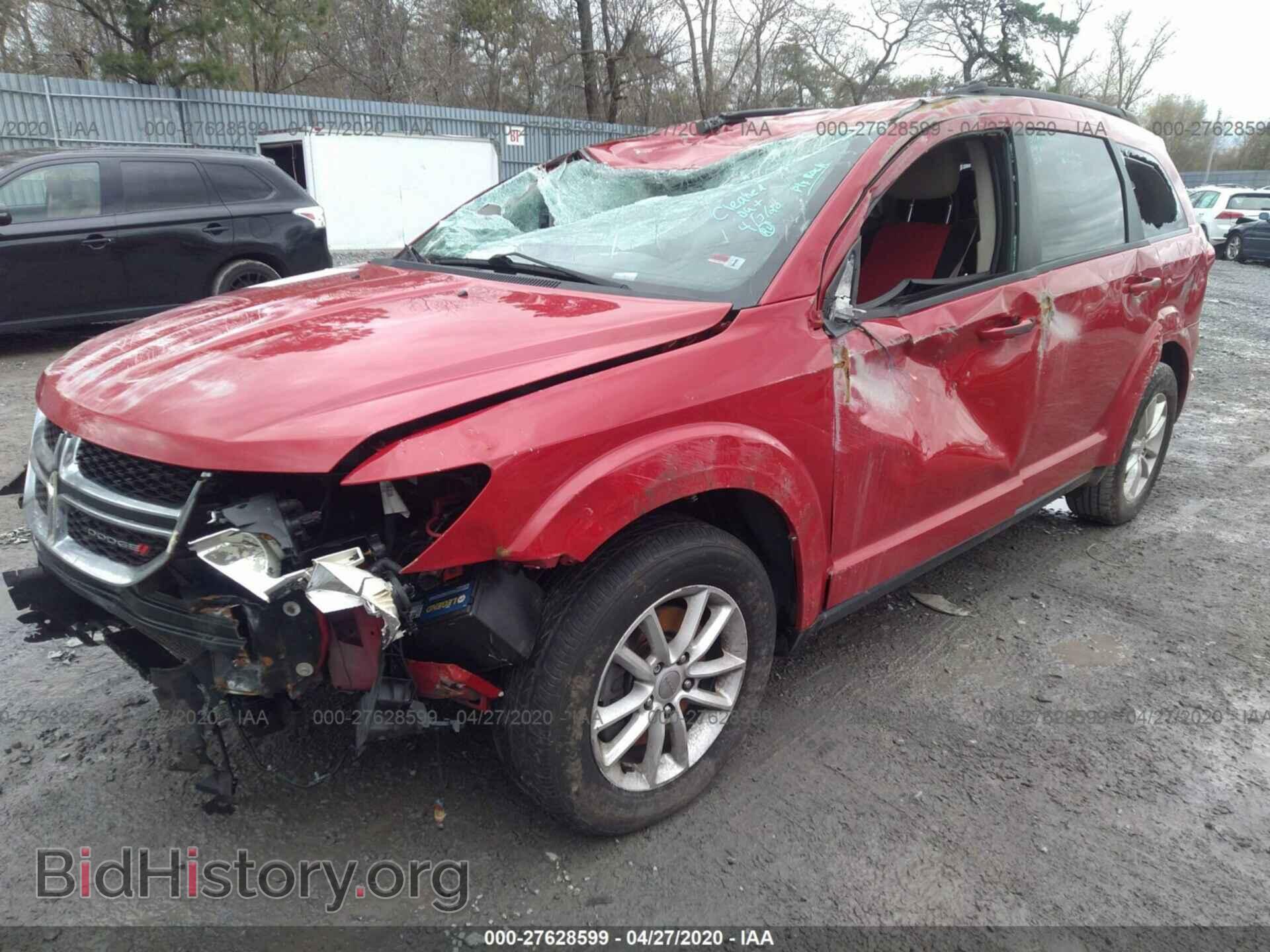 2013 DODGE JOURNEY - VIN: 3C4PDCBG2DT555331 - Фото 2