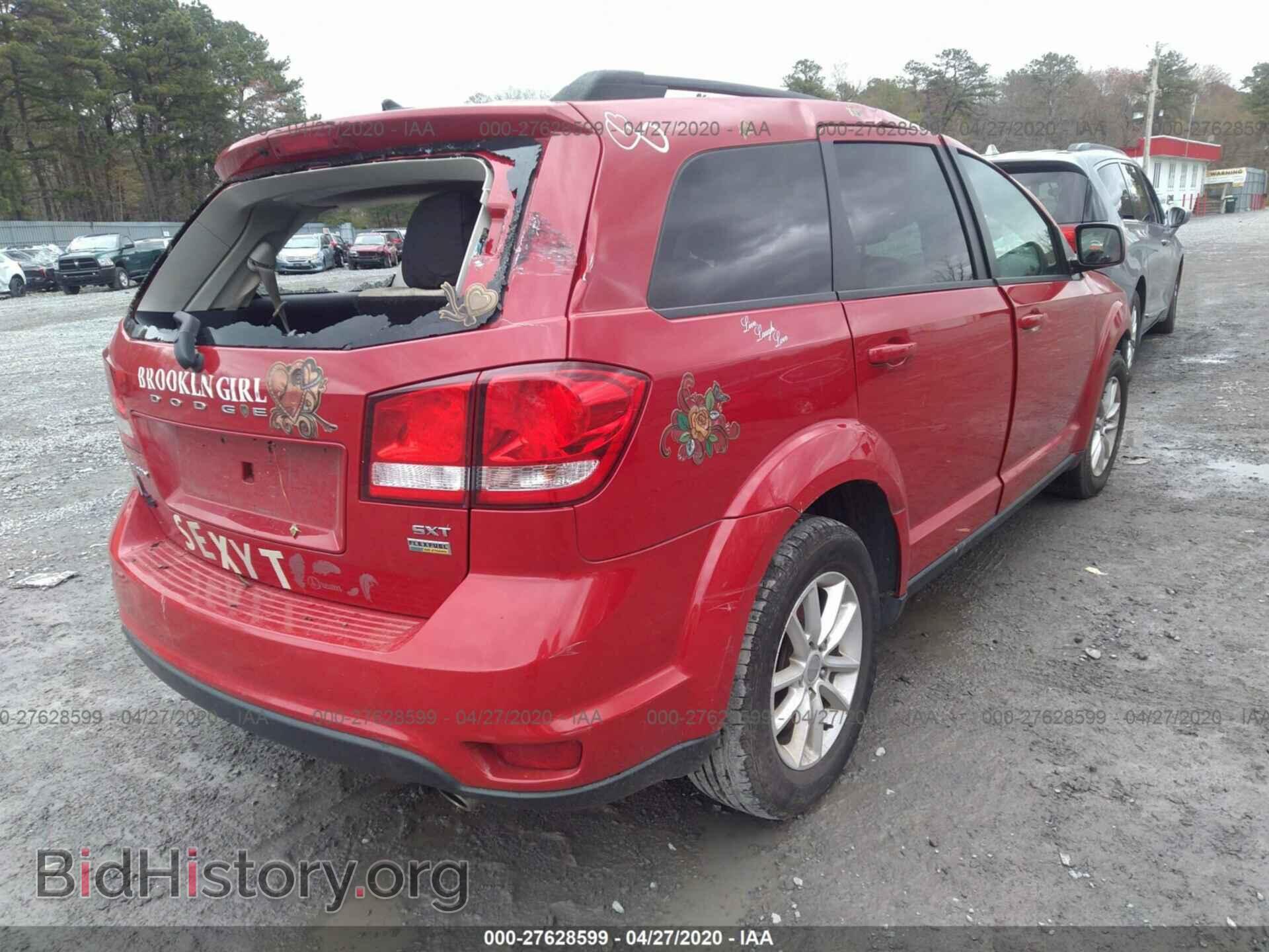 2013 DODGE JOURNEY - VIN: 3C4PDCBG2DT555331 - Фото 4
