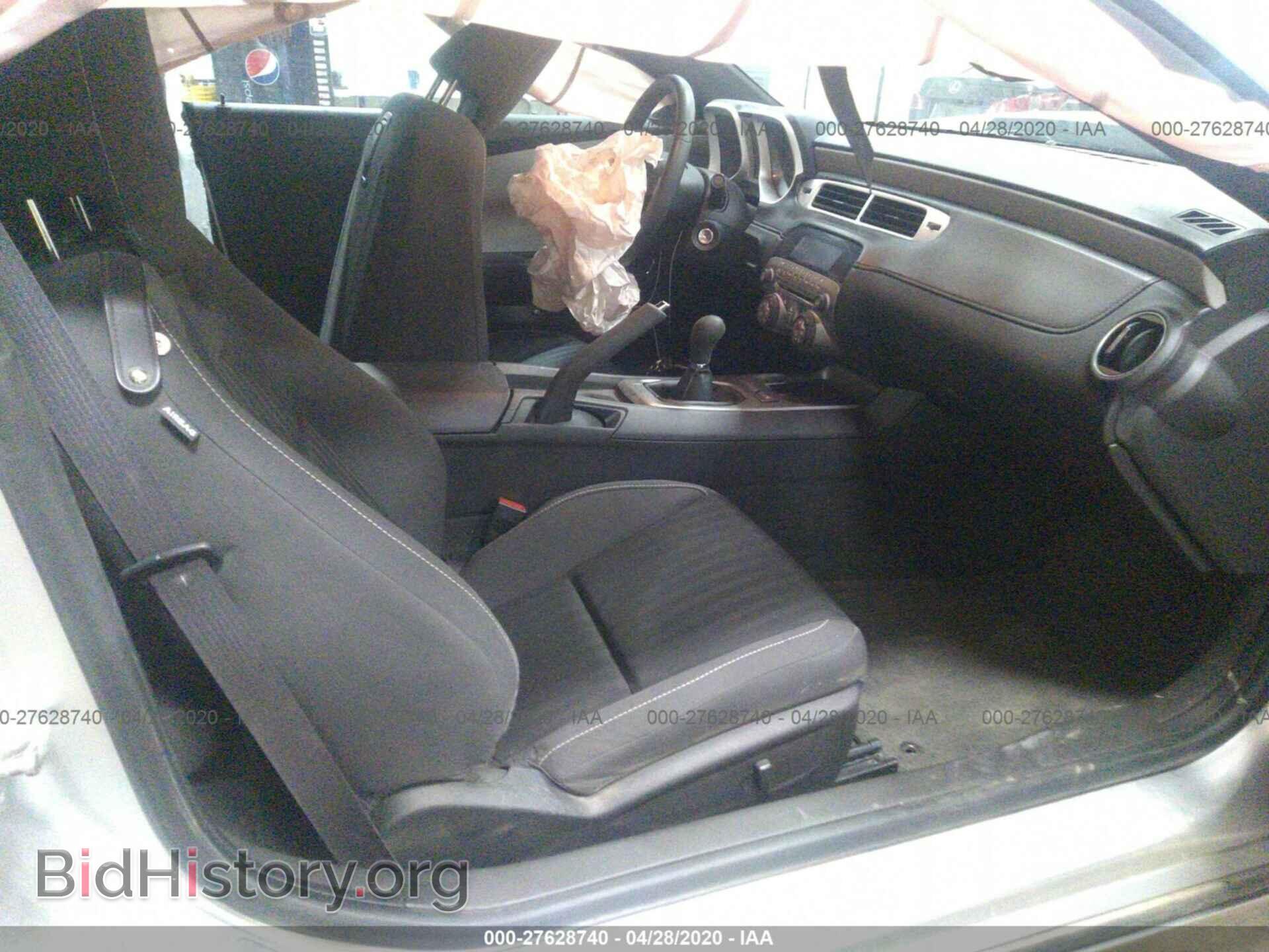 2013 CHEVROLET CAMARO - VIN: 2G1FE1E36D9105604 - Фото 5