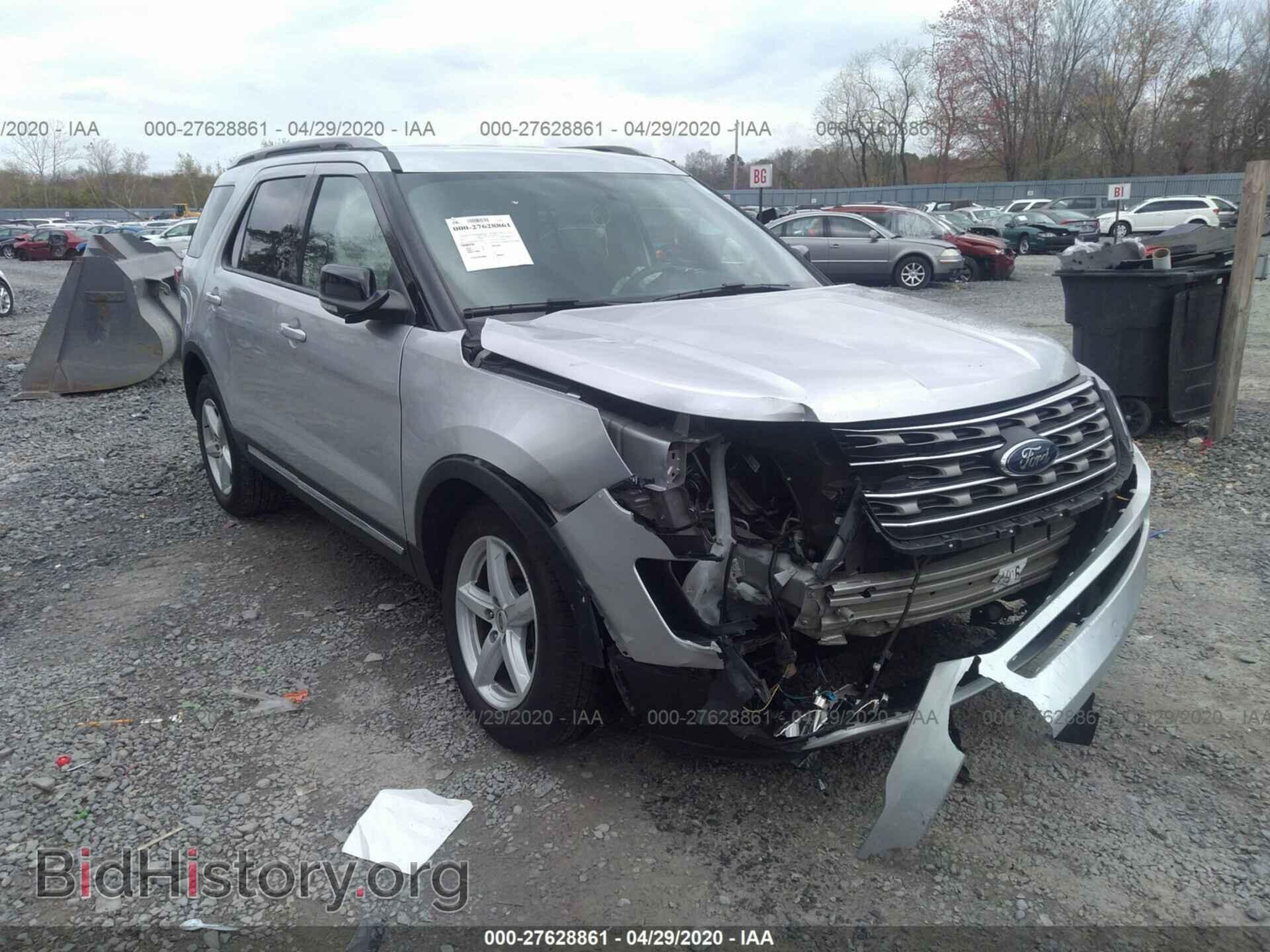 Фотография 1FM5K8D84HGE12838 - FORD EXPLORER 2017