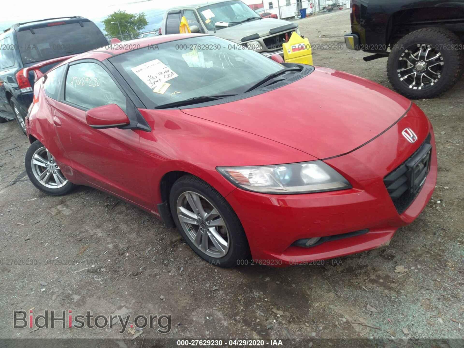 Фотография JHMZF1D69CS005120 - HONDA CR-Z 2012
