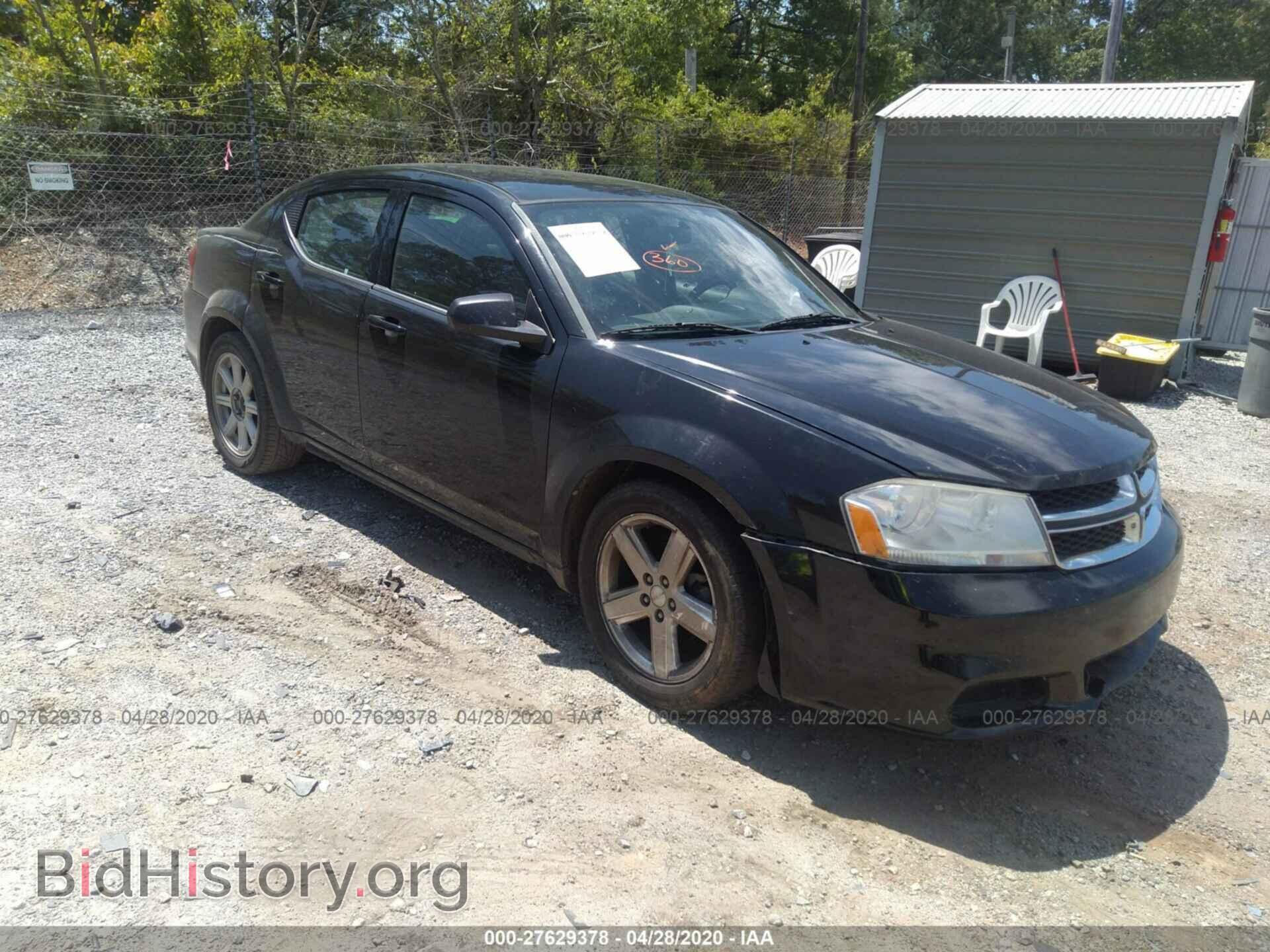 Фотография 1C3CDZAB4DN535061 - DODGE AVENGER 2013
