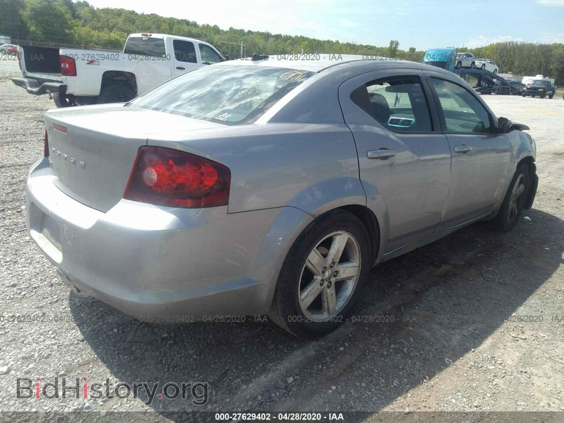 2013 DODGE AVENGER - VIN: 1C3CDZAB1DN665220 - Фото 4