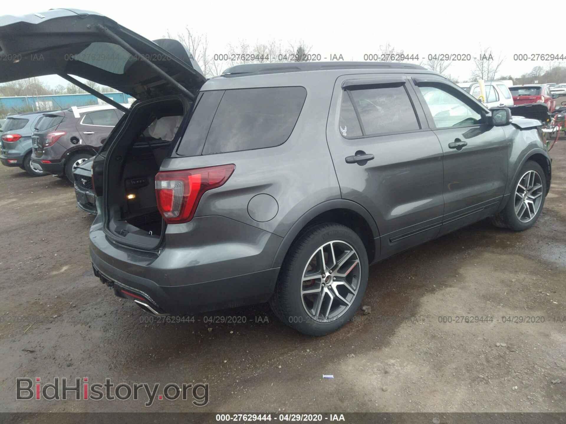2016 FORD EXPLORER - VIN: 1FM5K8GT9GGB77917 - Фото 4