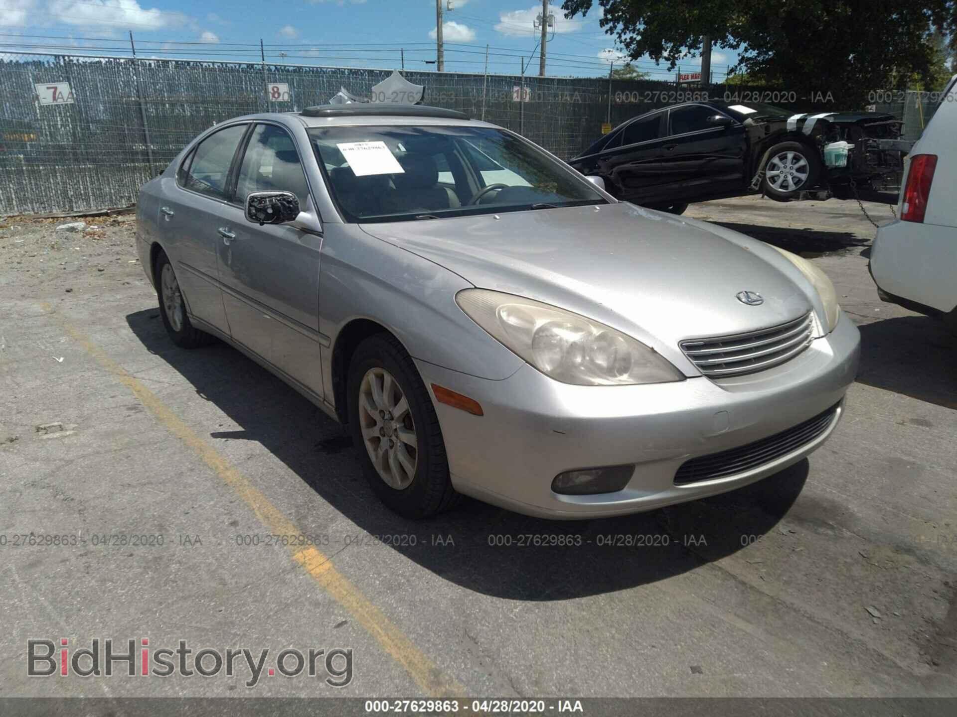 Фотография JTHBF30G430104435 - LEXUS ES 2003