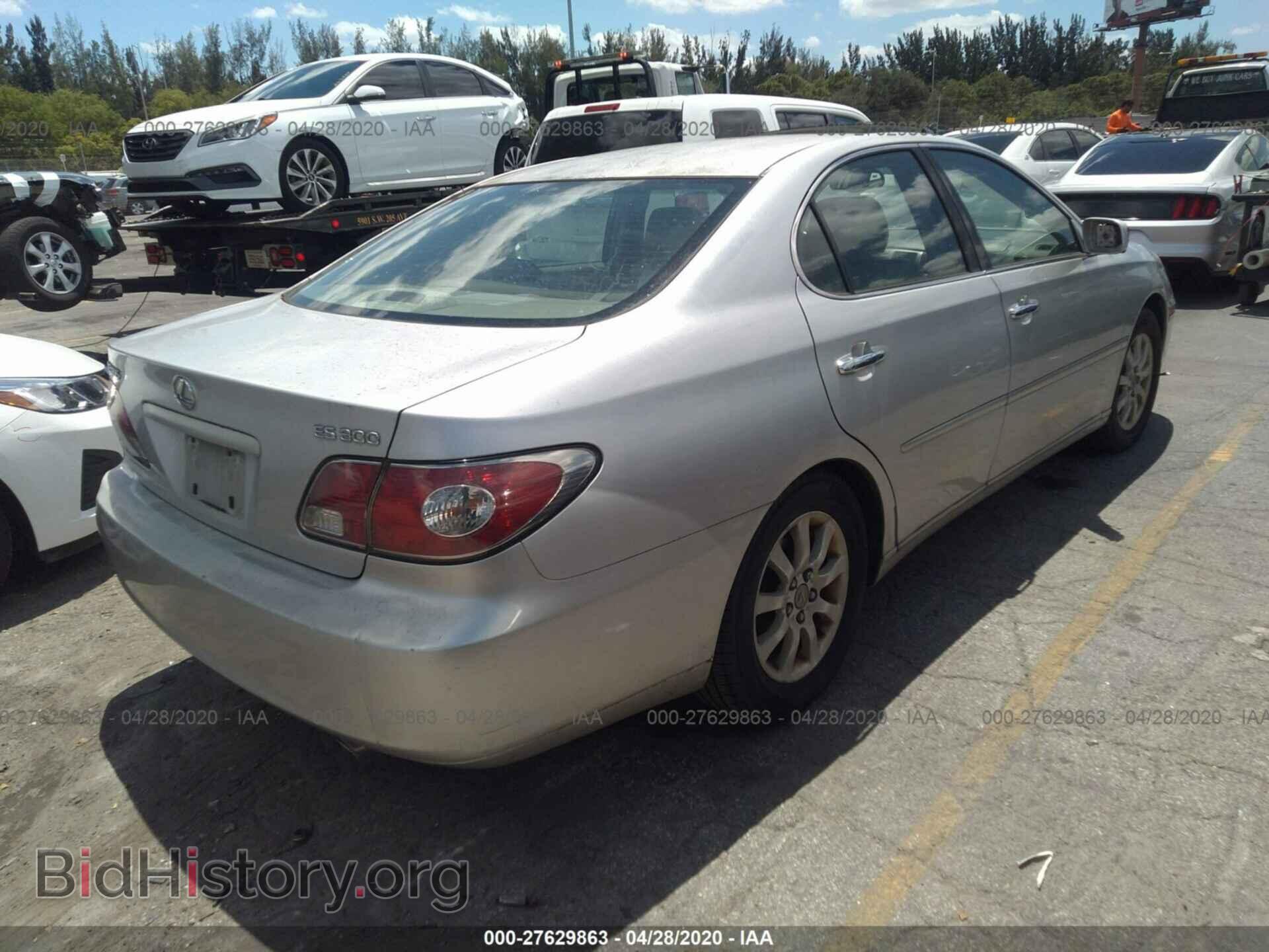2003 LEXUS ES - VIN: JTHBF30G430104435 - Фото 4