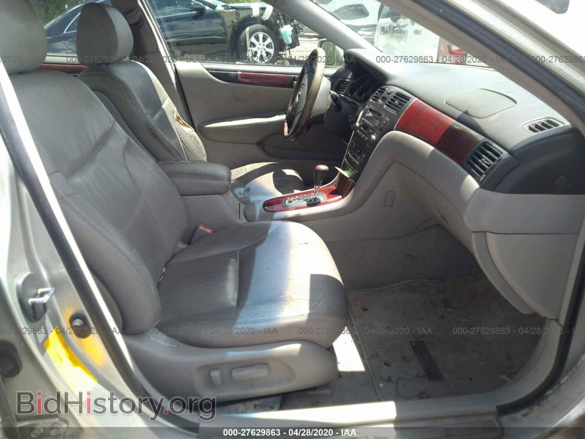 2003 LEXUS ES - VIN: JTHBF30G430104435 - Фото 5