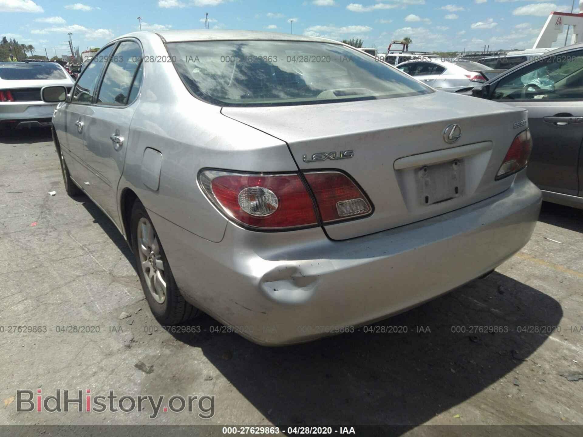 2003 LEXUS ES - VIN: JTHBF30G430104435 - Фото 6