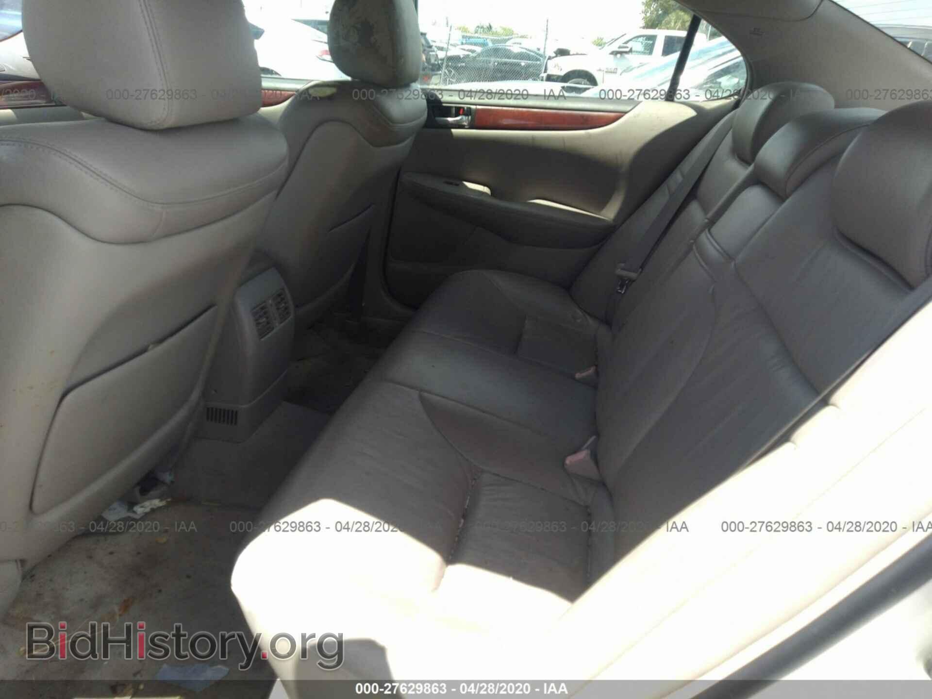 2003 LEXUS ES - VIN: JTHBF30G430104435 - Фото 8