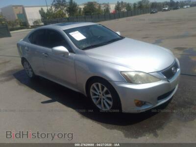 2009 Lexus IS 250, silver — VIN JTHBK262295092640, IAAI
