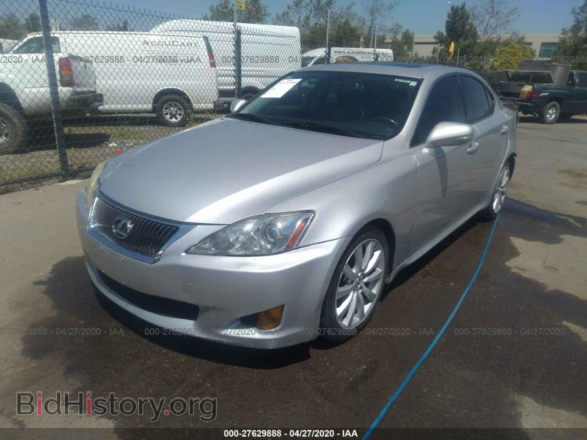 2009 LEXUS IS - VIN: JTHBK262295092640 - Фото 2