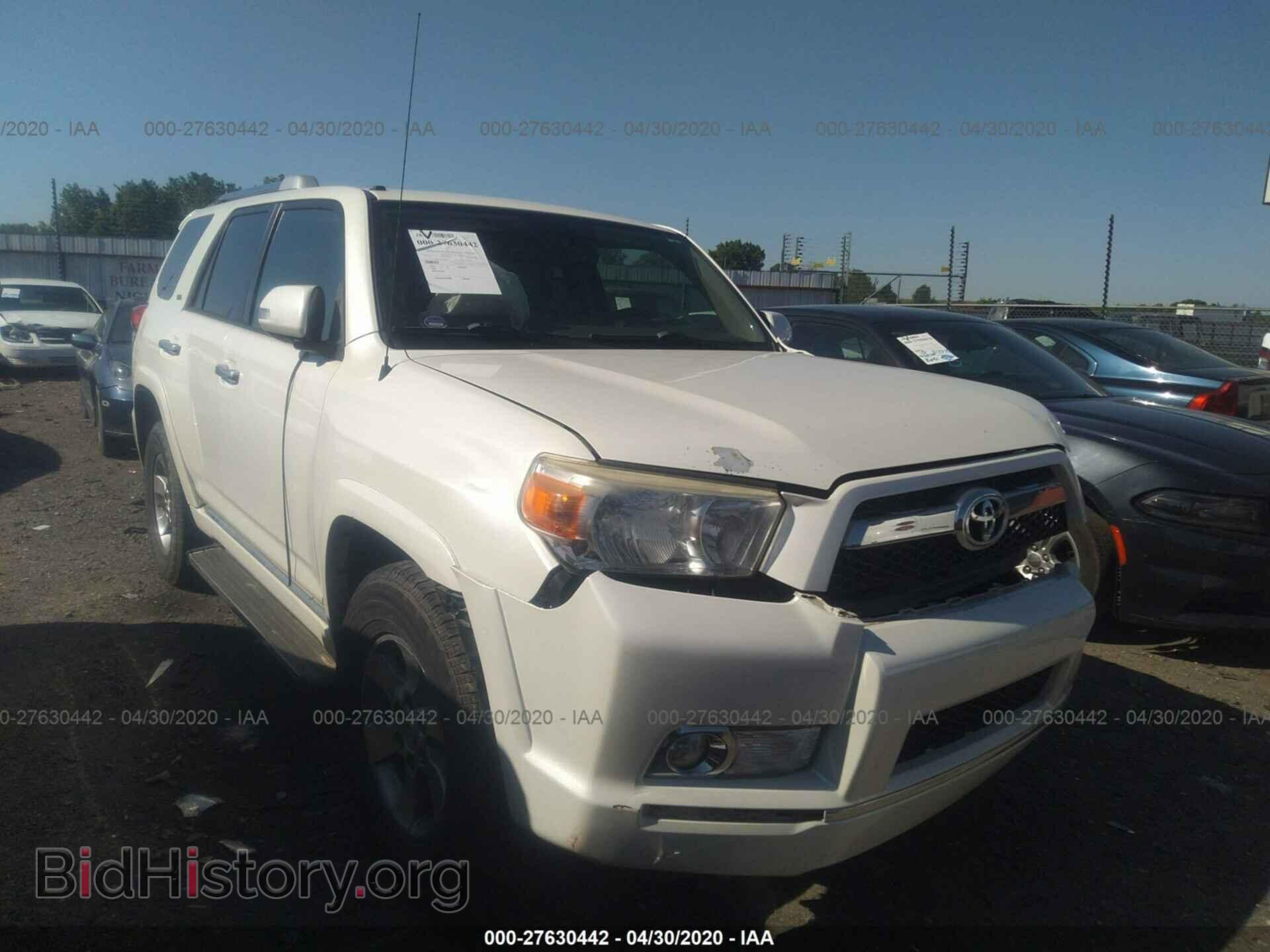 Photo JTEZU5JR8A5009809 - TOYOTA 4RUNNER 2010