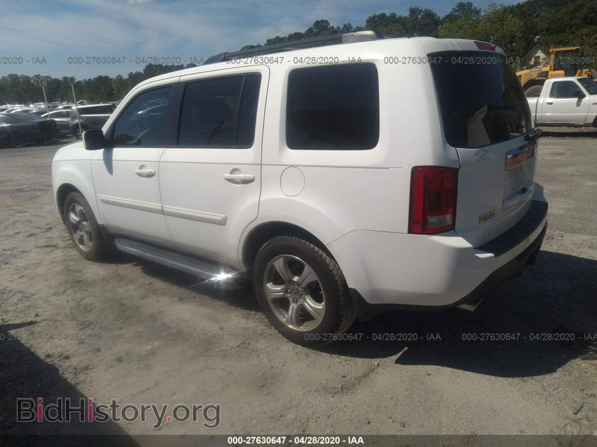 2012 HONDA PILOT - VIN: 5FNYF3H54CB017103 - Фото 3