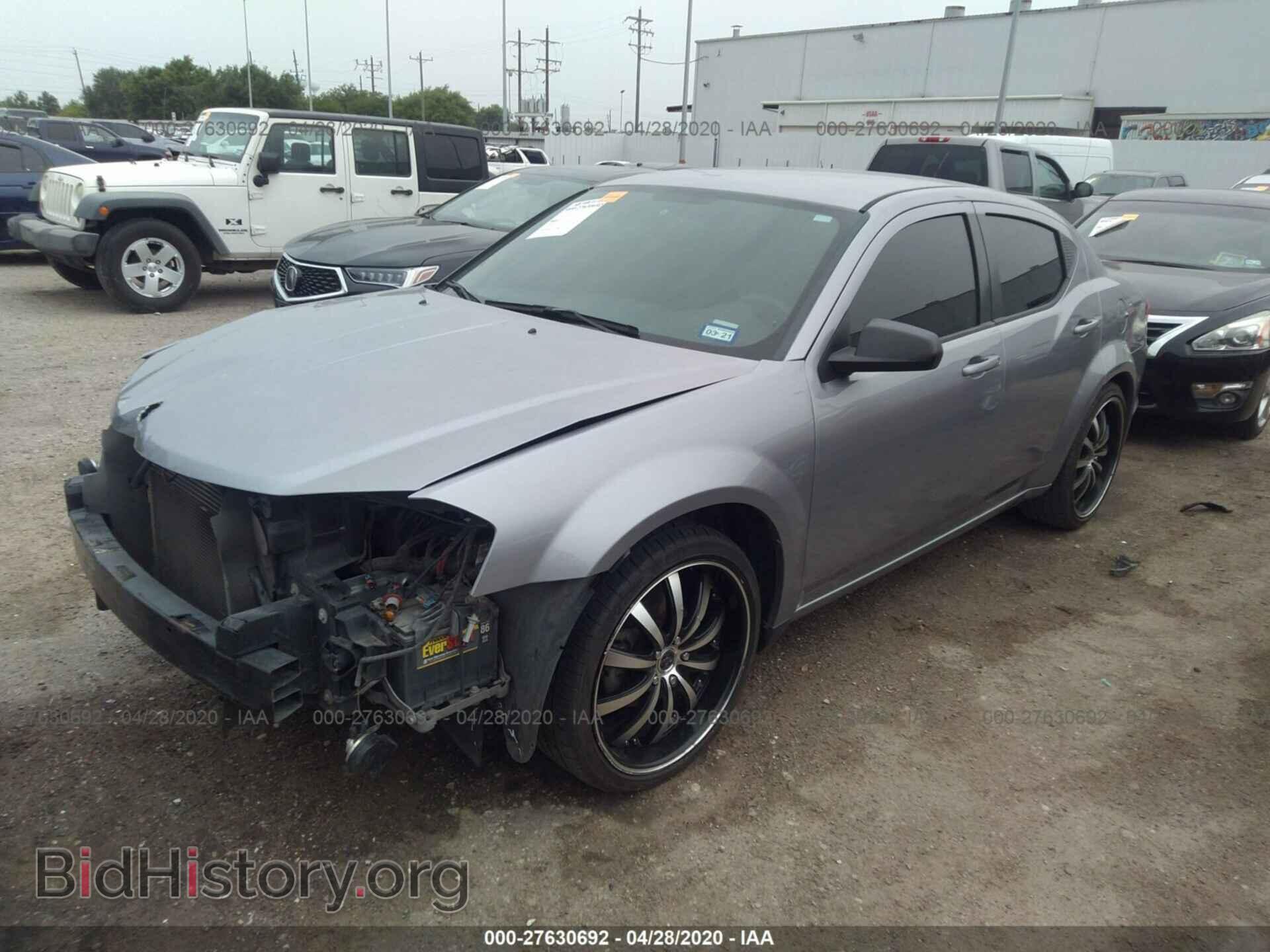 2014 DODGE AVENGER - VIN: 1C3CDZAB2EN118765 - Фото 2