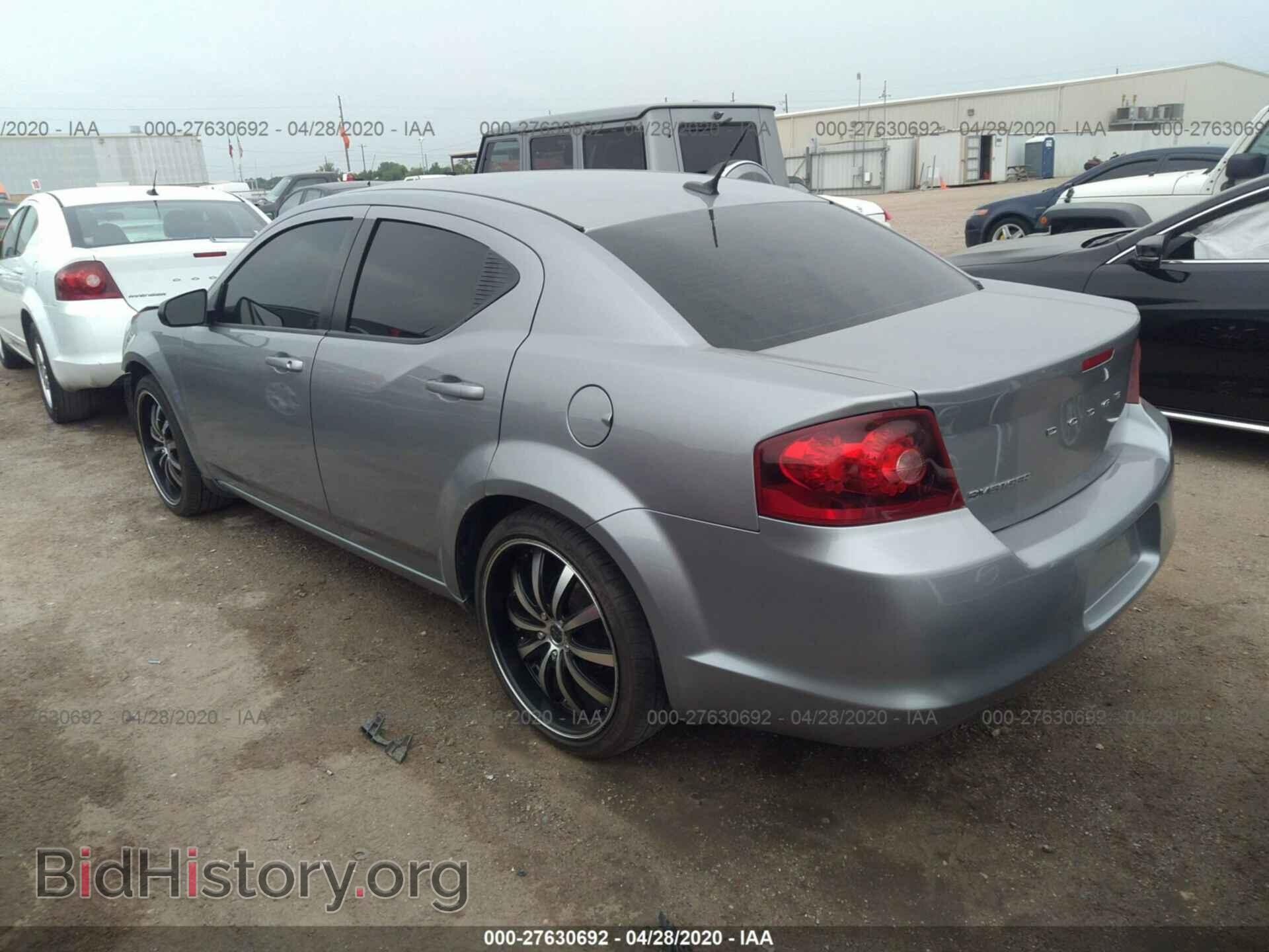 2014 DODGE AVENGER - VIN: 1C3CDZAB2EN118765 - Фото 3