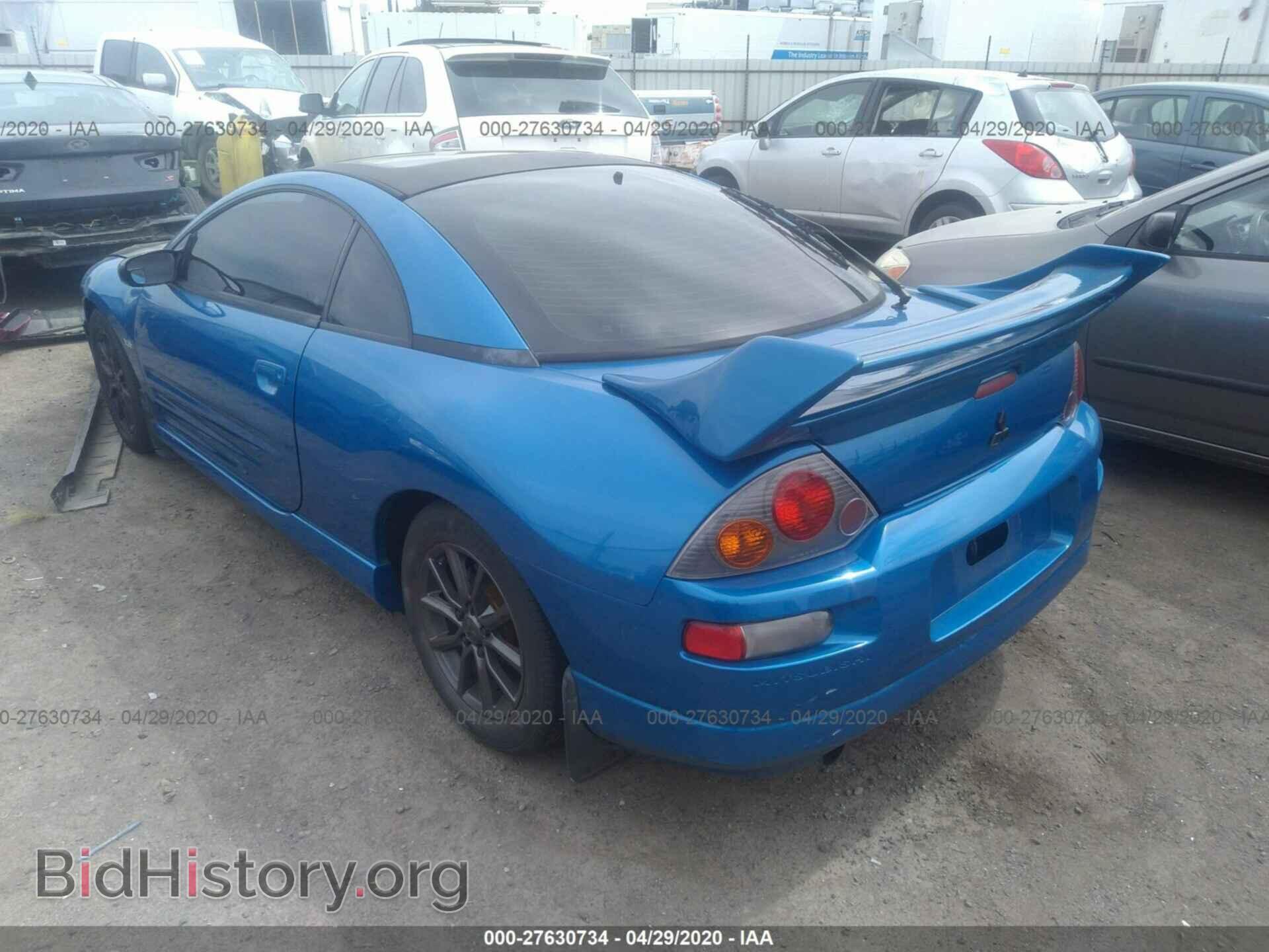 2003 MITSUBISHI ECLIPSE - VIN: 4A3AC74H93E008784 - Фото 3