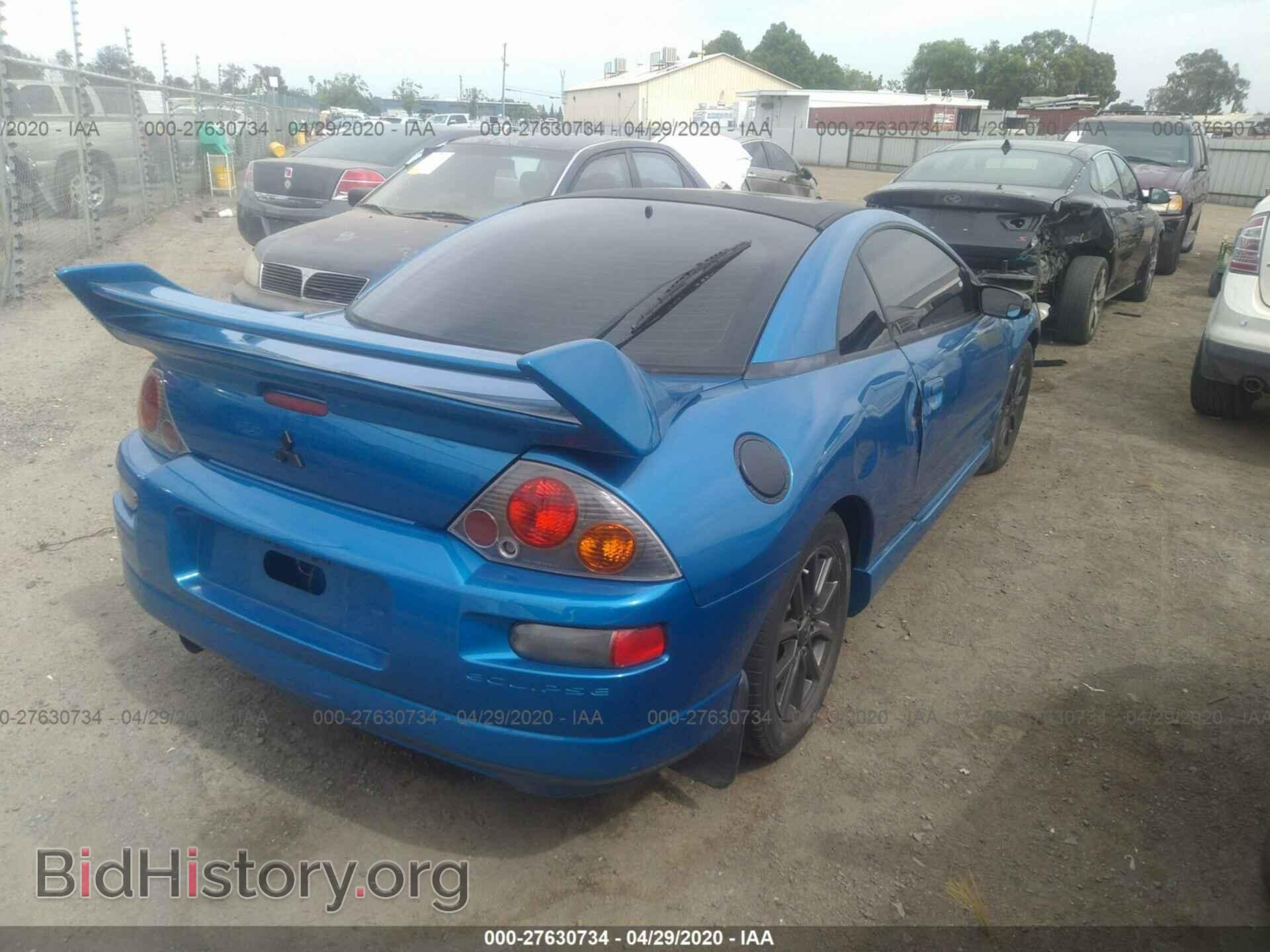 2003 MITSUBISHI ECLIPSE - VIN: 4A3AC74H93E008784 - Фото 4