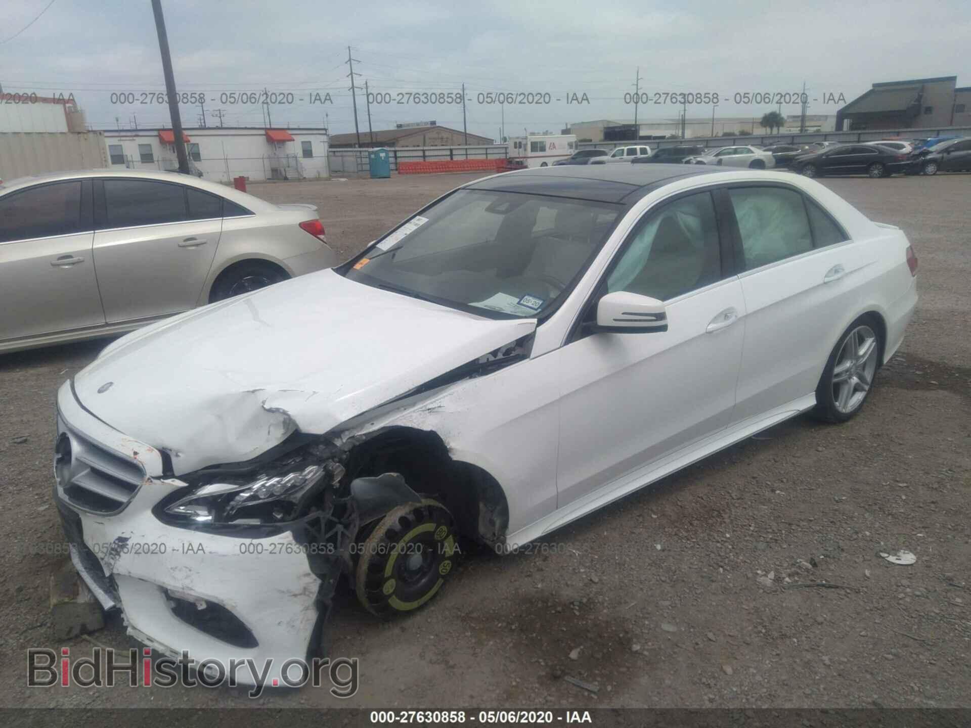 2014 MERCEDES-BENZ E-CLASS - VIN: WDDHF5KB6EA976028 - Фото 2