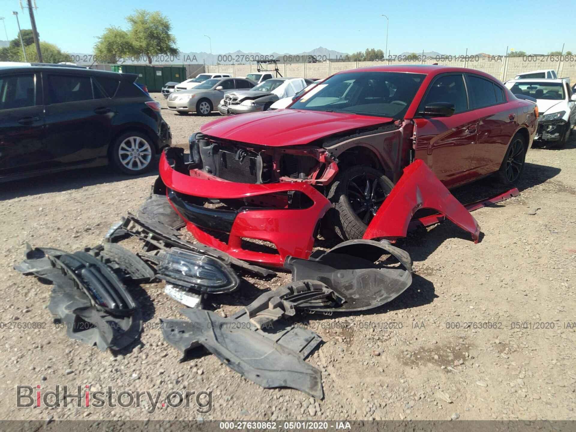2016 DODGE CHARGER - VIN: 2C3CDXHG8GH301914 - Фото 2