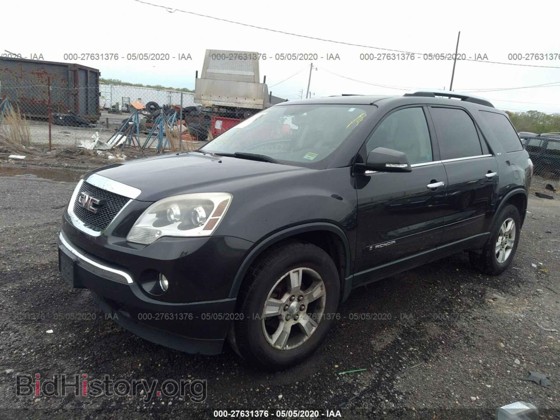 2007 GMC ACADIA - VIN: 1GKER23767J138490 - Фото 2