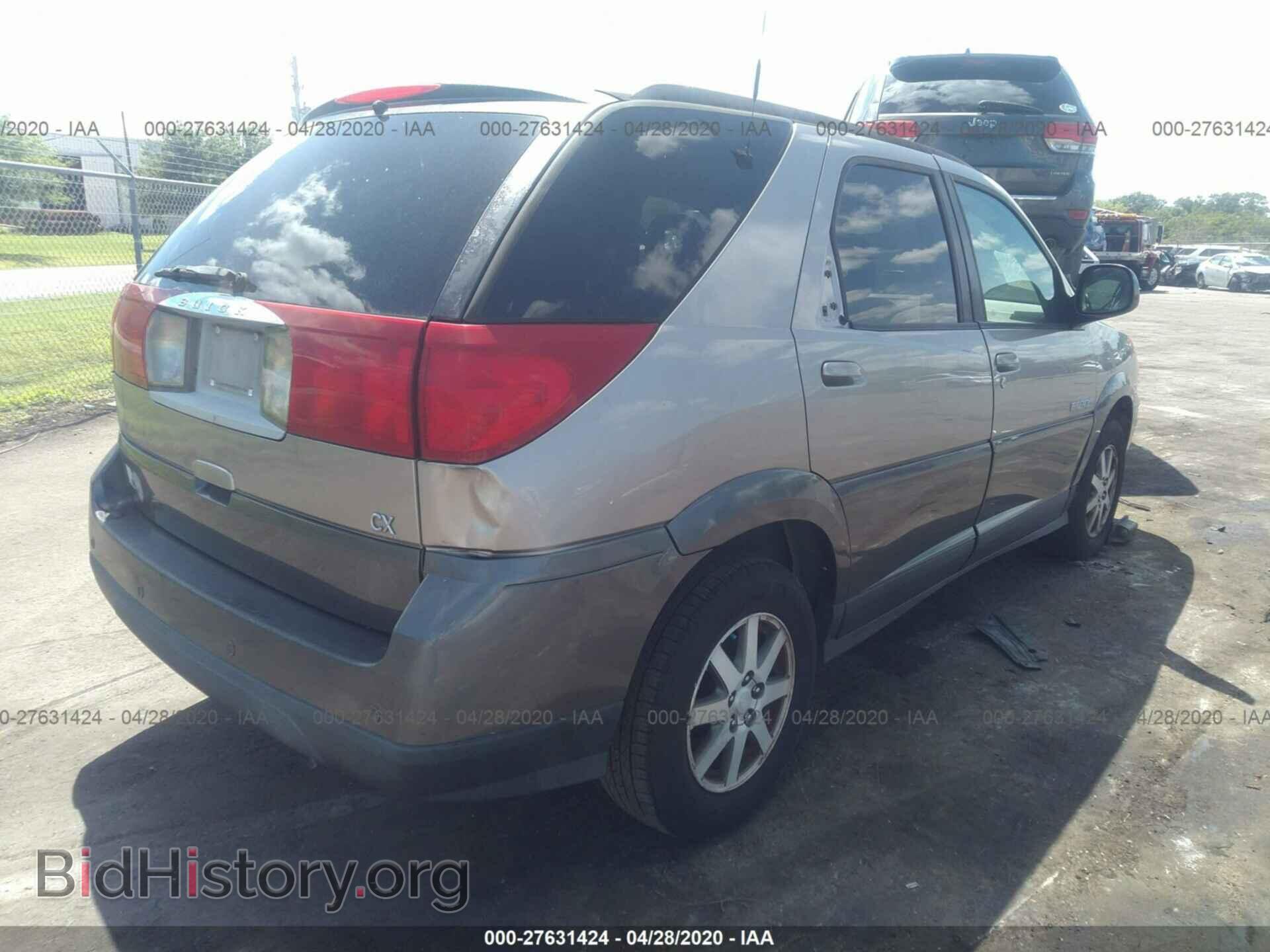 2002 BUICK RENDEZVOUS - VIN: 3G5DA03E42S598702 - Photo 4