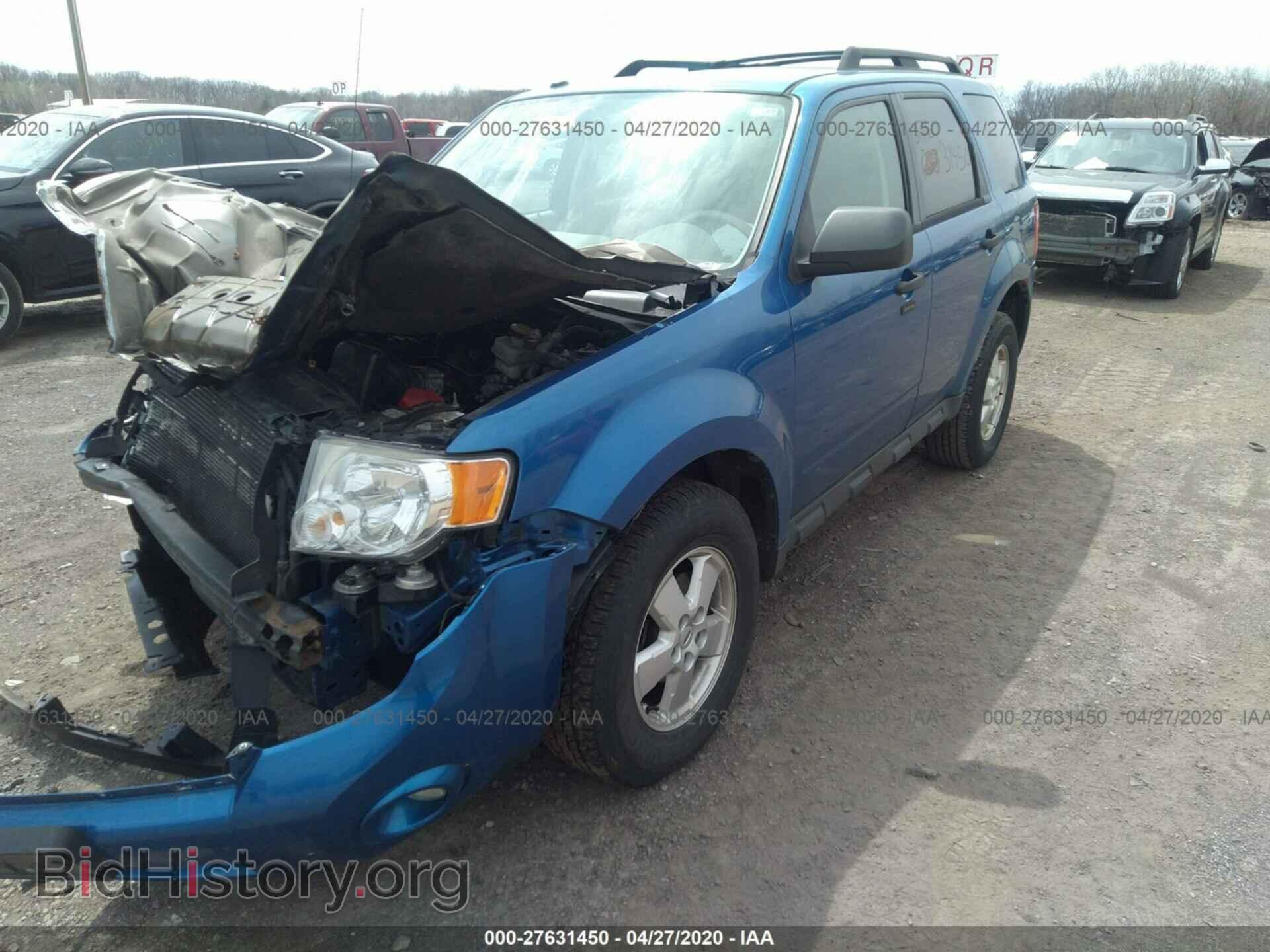 2011 FORD ESCAPE - VIN: 1FMCU0DG4BKA72279 - Фото 2