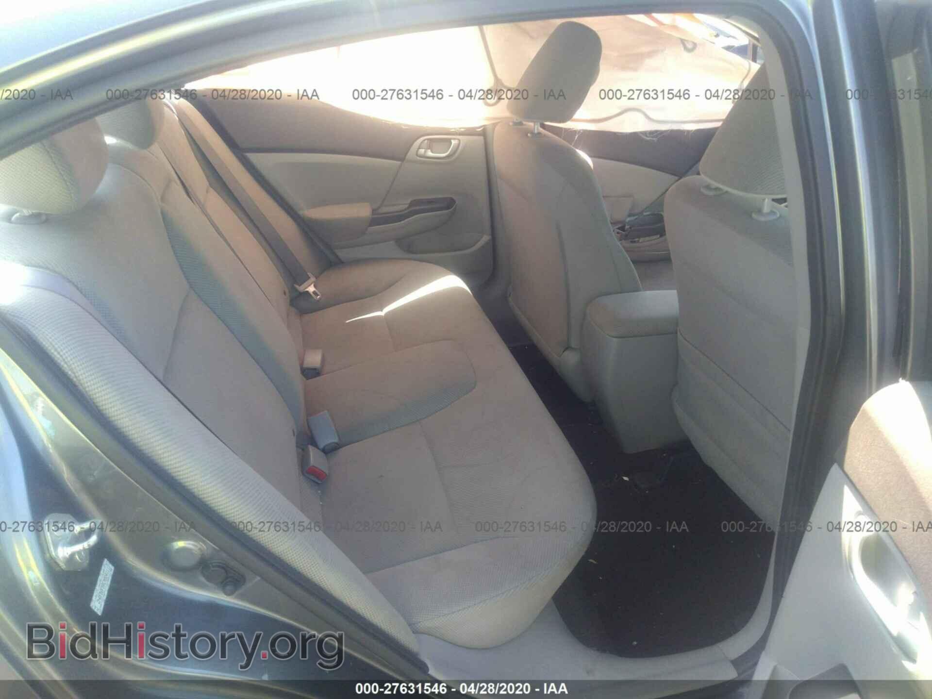 2012 HONDA CIVIC SDN - VIN: 2HGFB2F59CH304111 - Фото 8