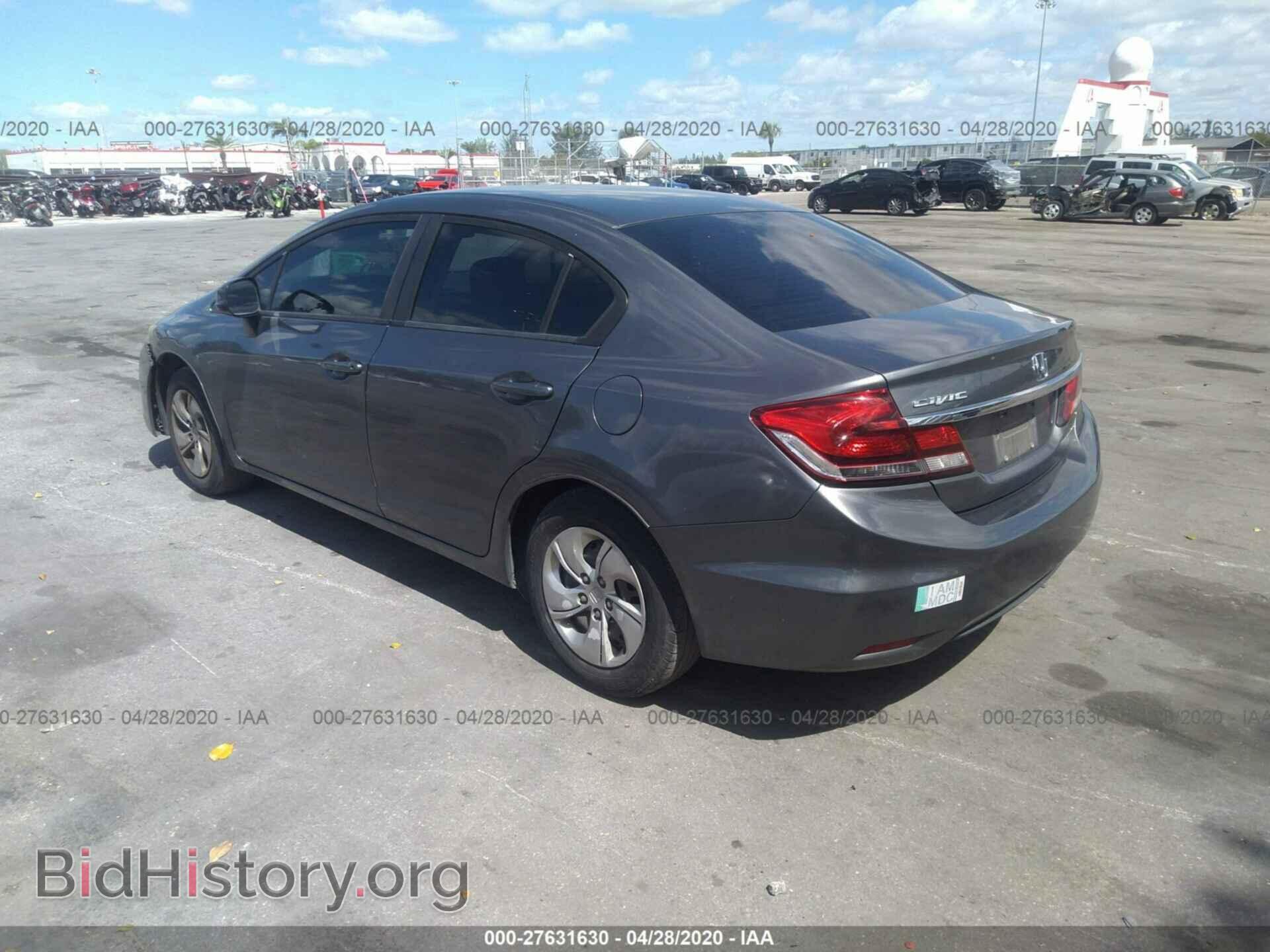 2013 HONDA CIVIC - VIN: 19XFB2F55DE014377 - Фото 3