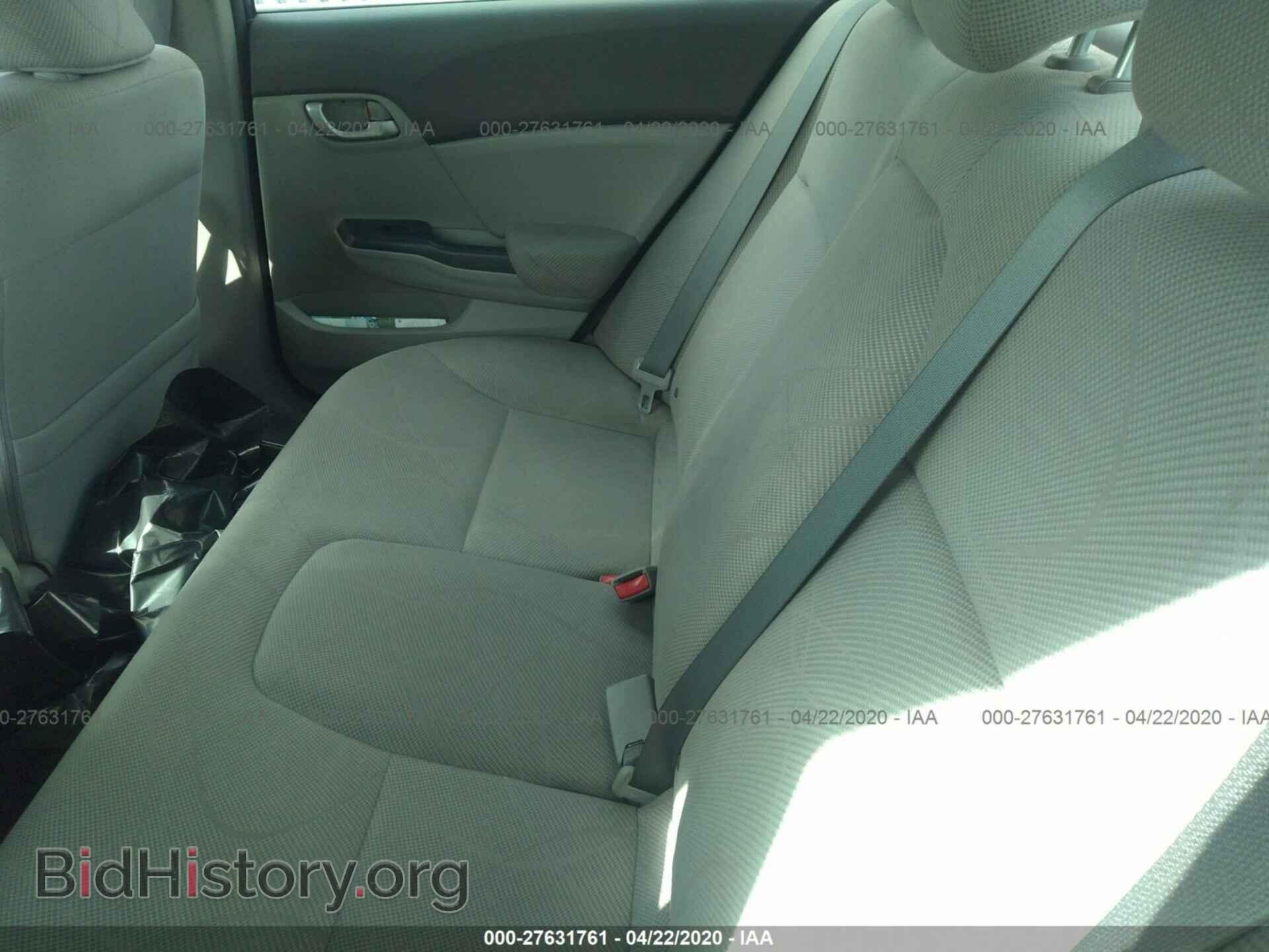 2012 HONDA CIVIC - VIN: 19XFB2F53CE311601 - Photo 8