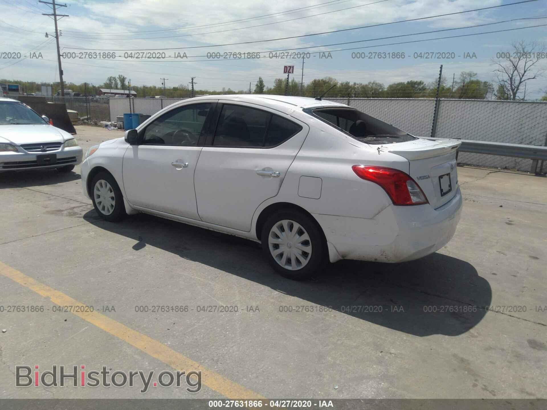 2014 NISSAN VERSA - VIN: 3N1CN7AP6EL830434 - Фото 3