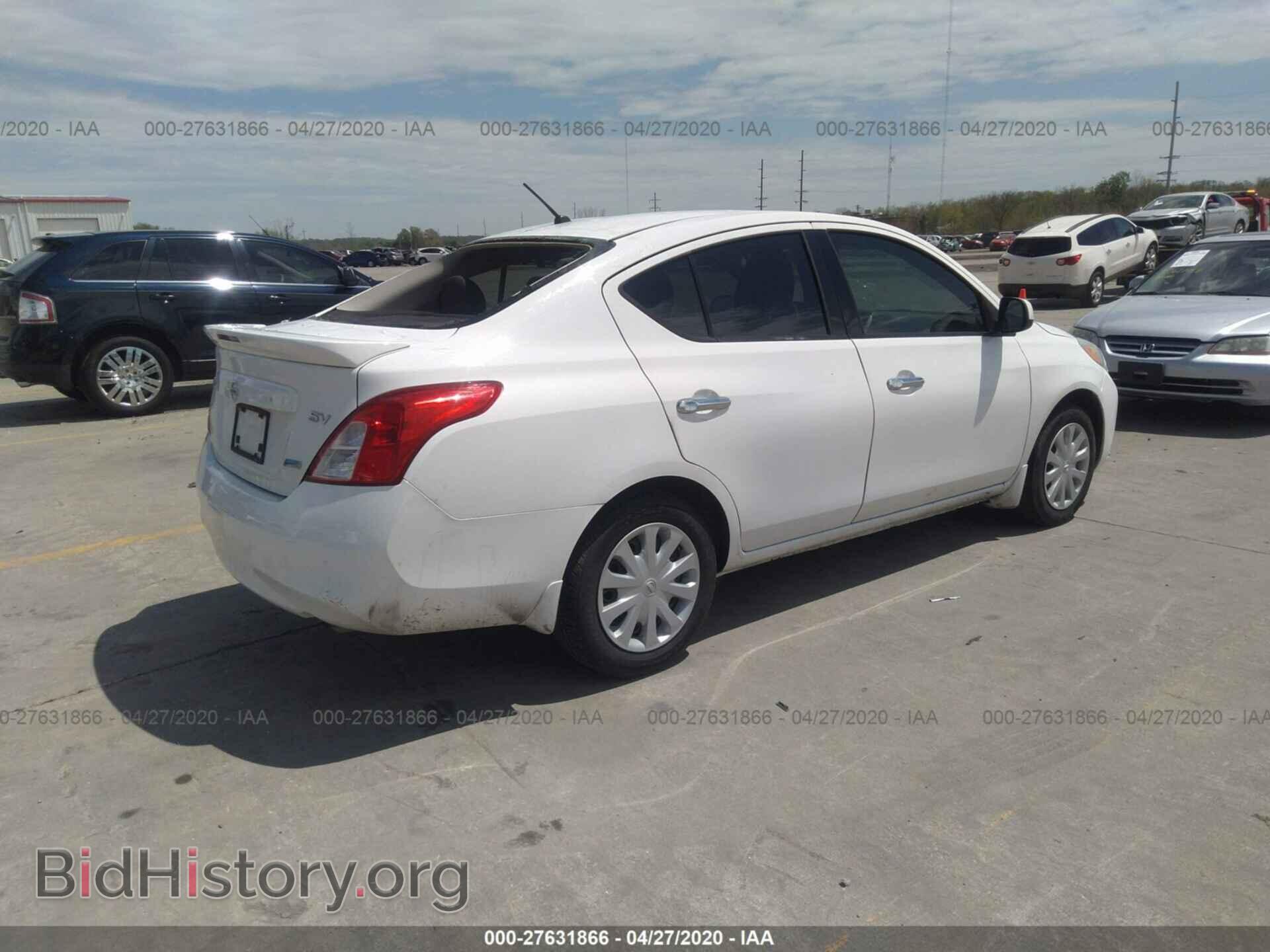 2014 NISSAN VERSA - VIN: 3N1CN7AP6EL830434 - Фото 4