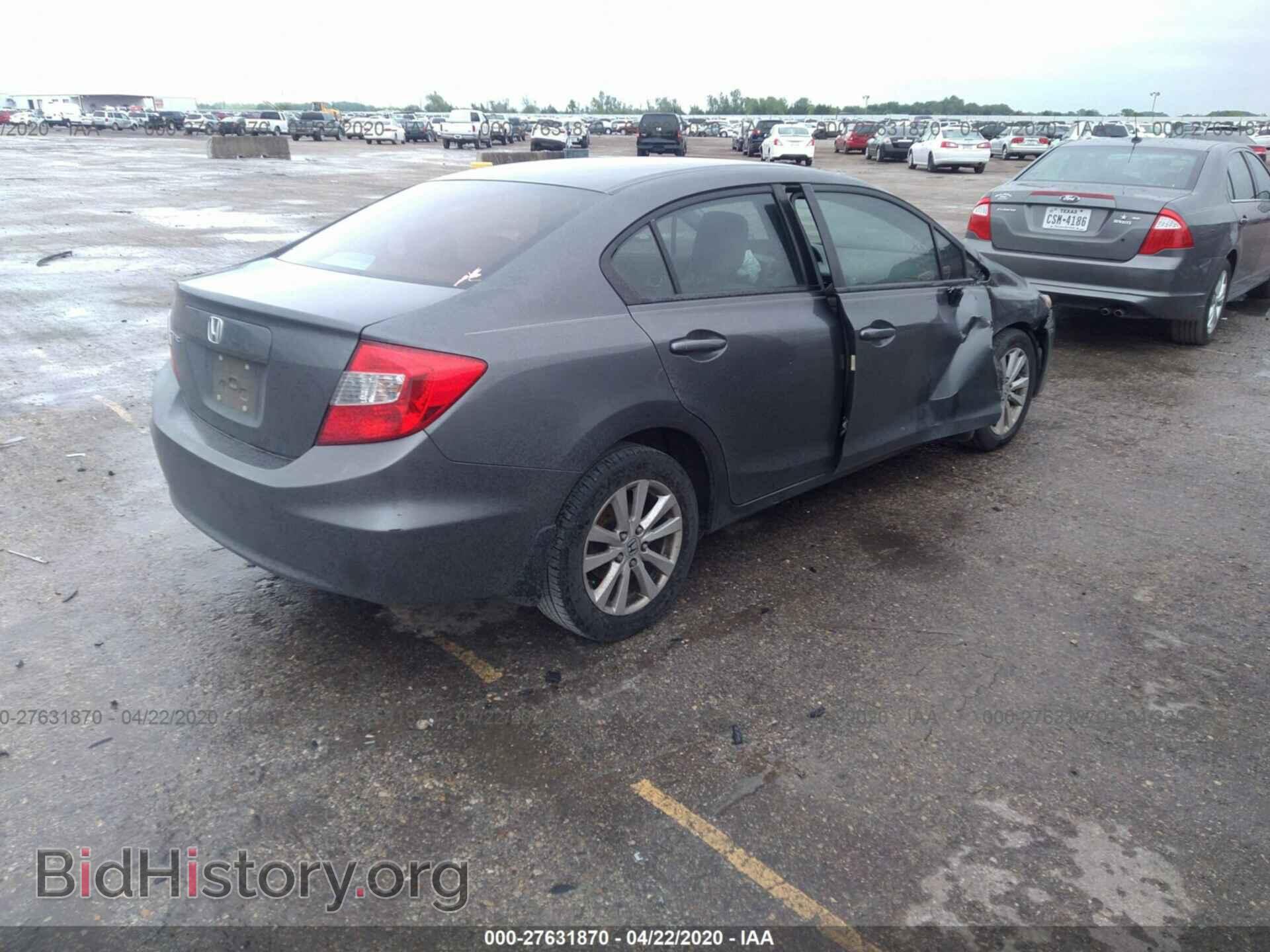 2012 HONDA CIVIC - VIN: 2HGFB2F87CH565697 - Photo 4