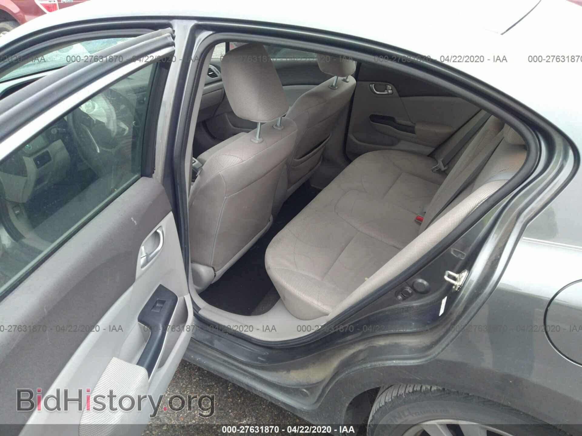 2012 HONDA CIVIC - VIN: 2HGFB2F87CH565697 - Photo 8
