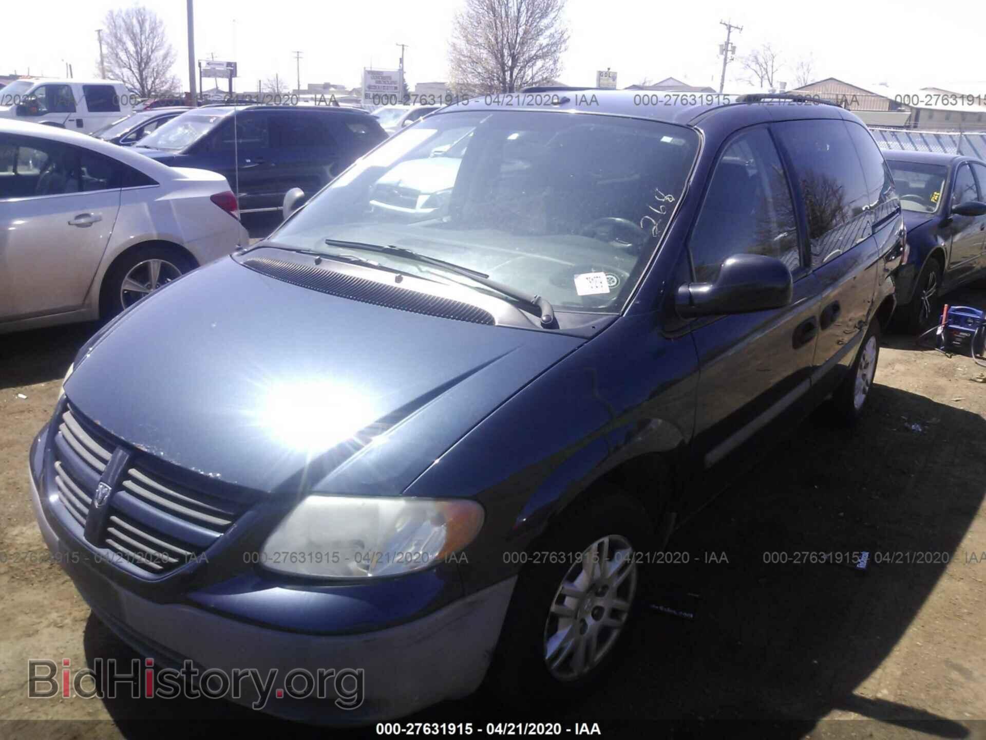 2007 DODGE CARAVAN - VIN: 1D4GP25RX7B203167 - Фото 2