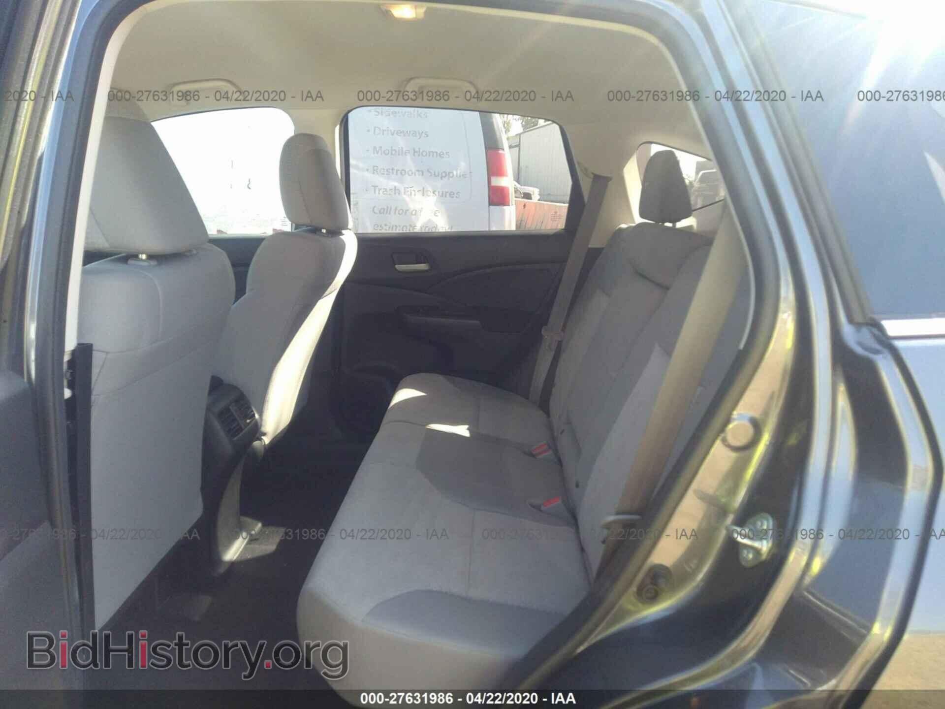 2016 HONDA CR-V - VIN: 2HKRM3H44GH560749 - Фото 8