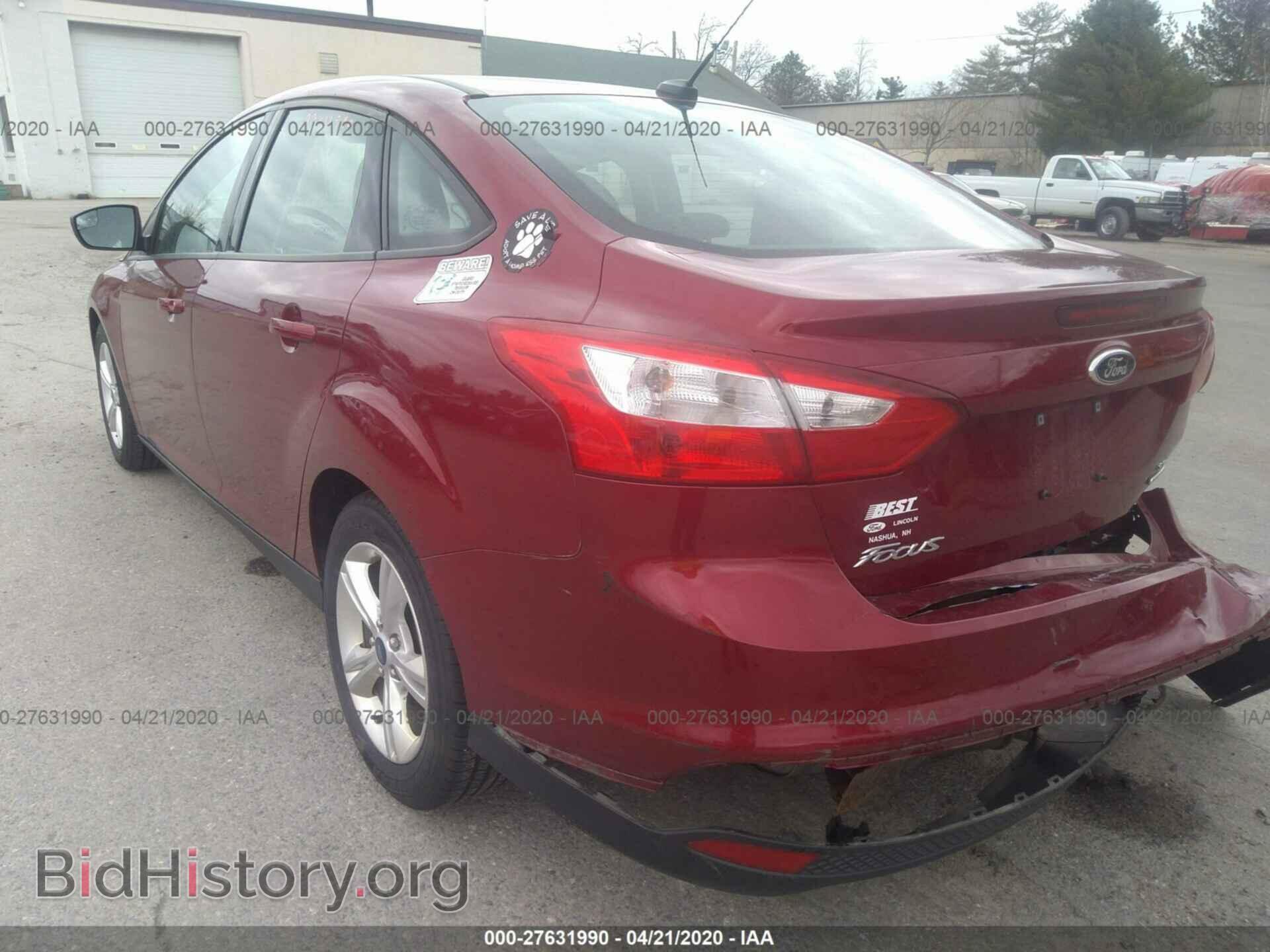 2014 FORD FOCUS - VIN: 1FADP3F26EL250782 - Фото 3