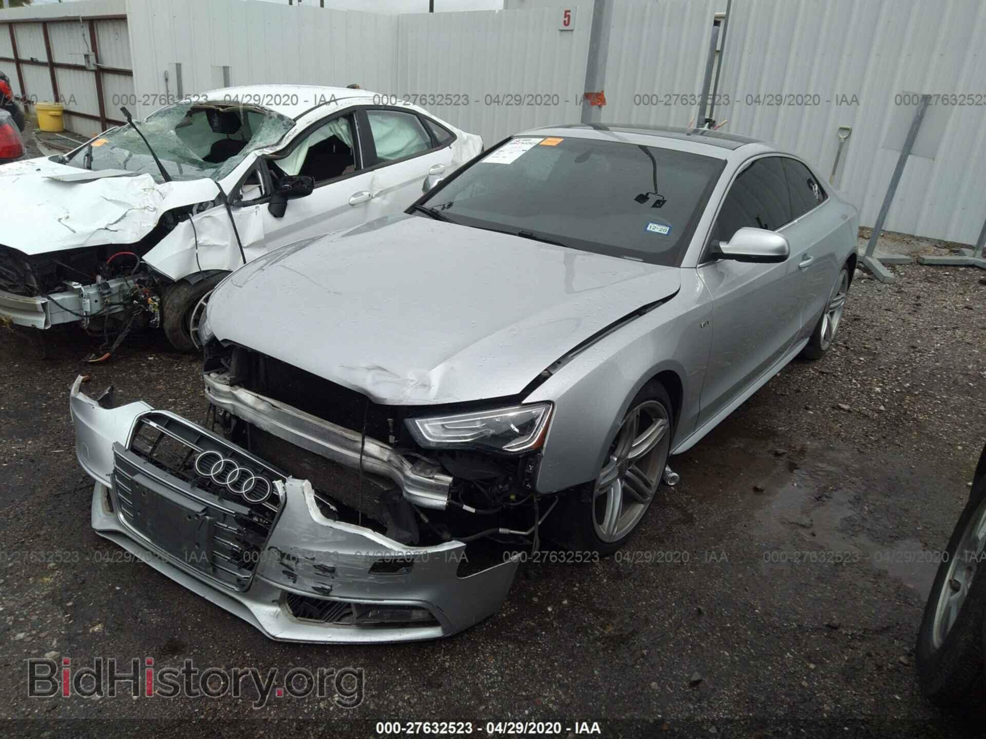 2013 AUDI S5 - VIN: WAUVGAFR0DA041402 - Фото 2