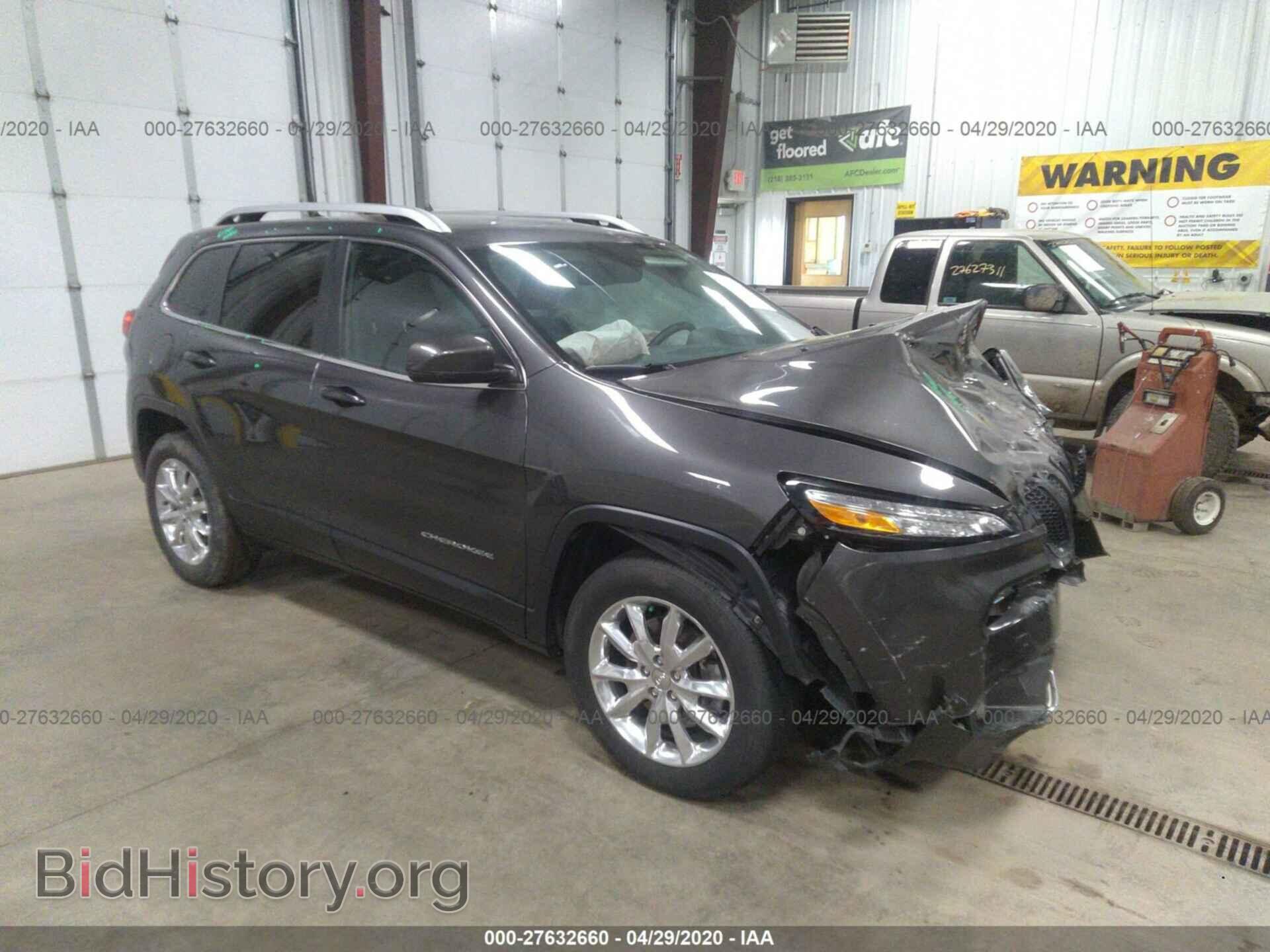 Фотография 1C4PJMDS0GW375389 - JEEP CHEROKEE 2016