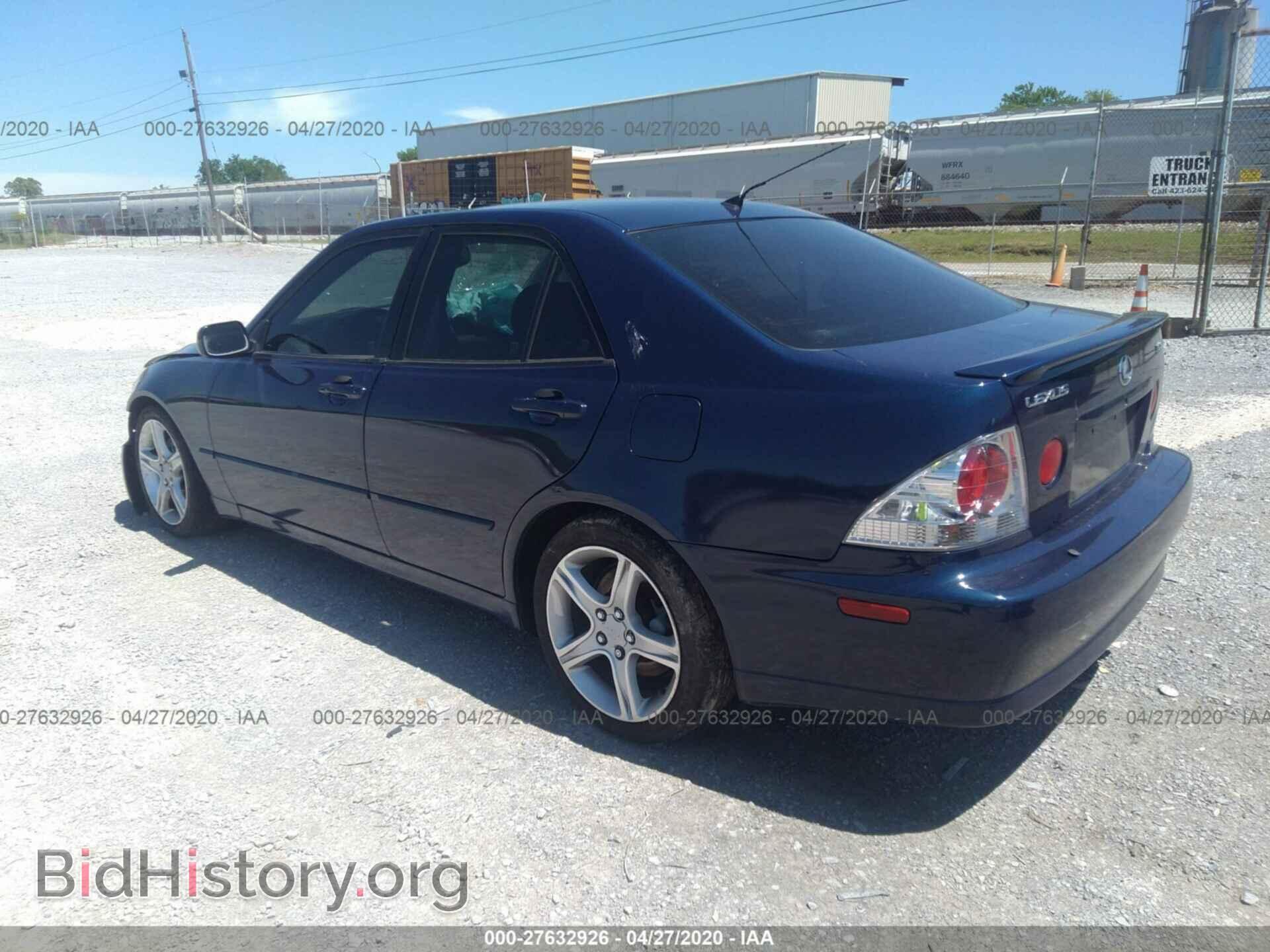 2005 LEXUS IS - VIN: JTHBD192950100272 - Фото 3