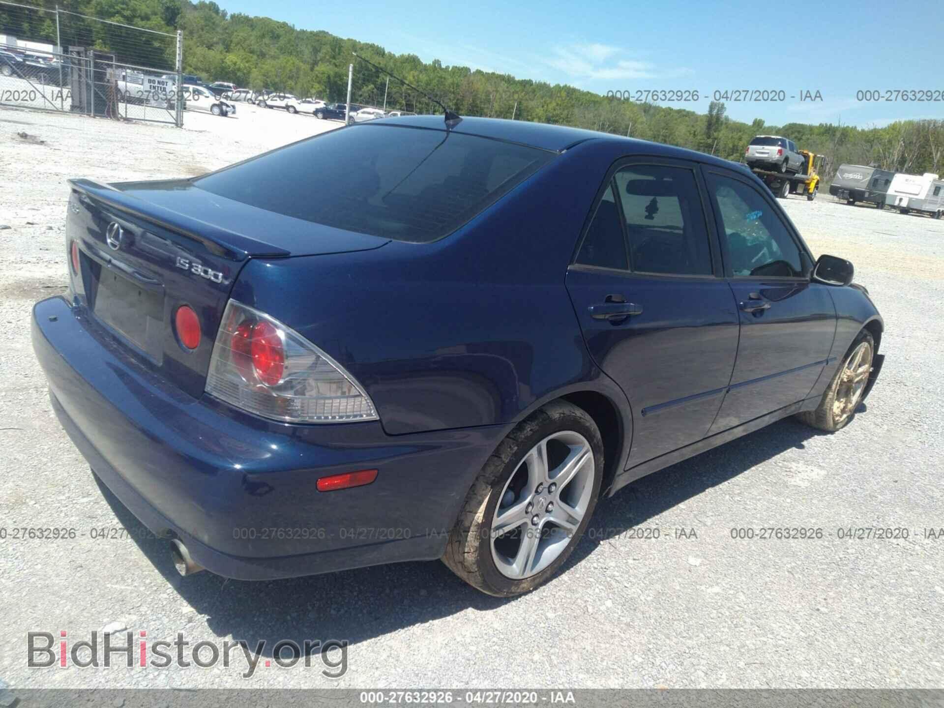2005 LEXUS IS - VIN: JTHBD192950100272 - Фото 4
