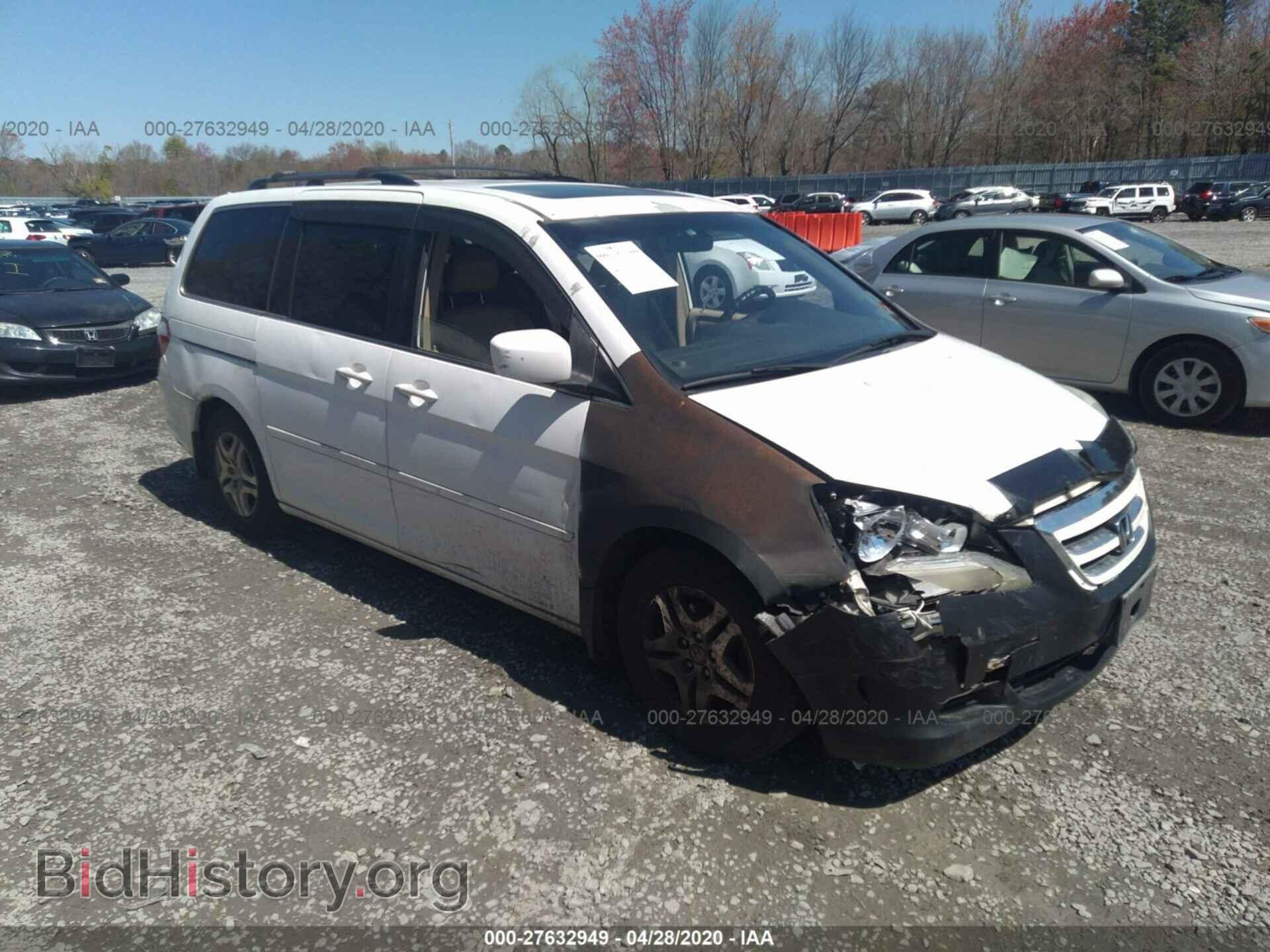 Photo 5FNRL38725B083473 - HONDA ODYSSEY 2005