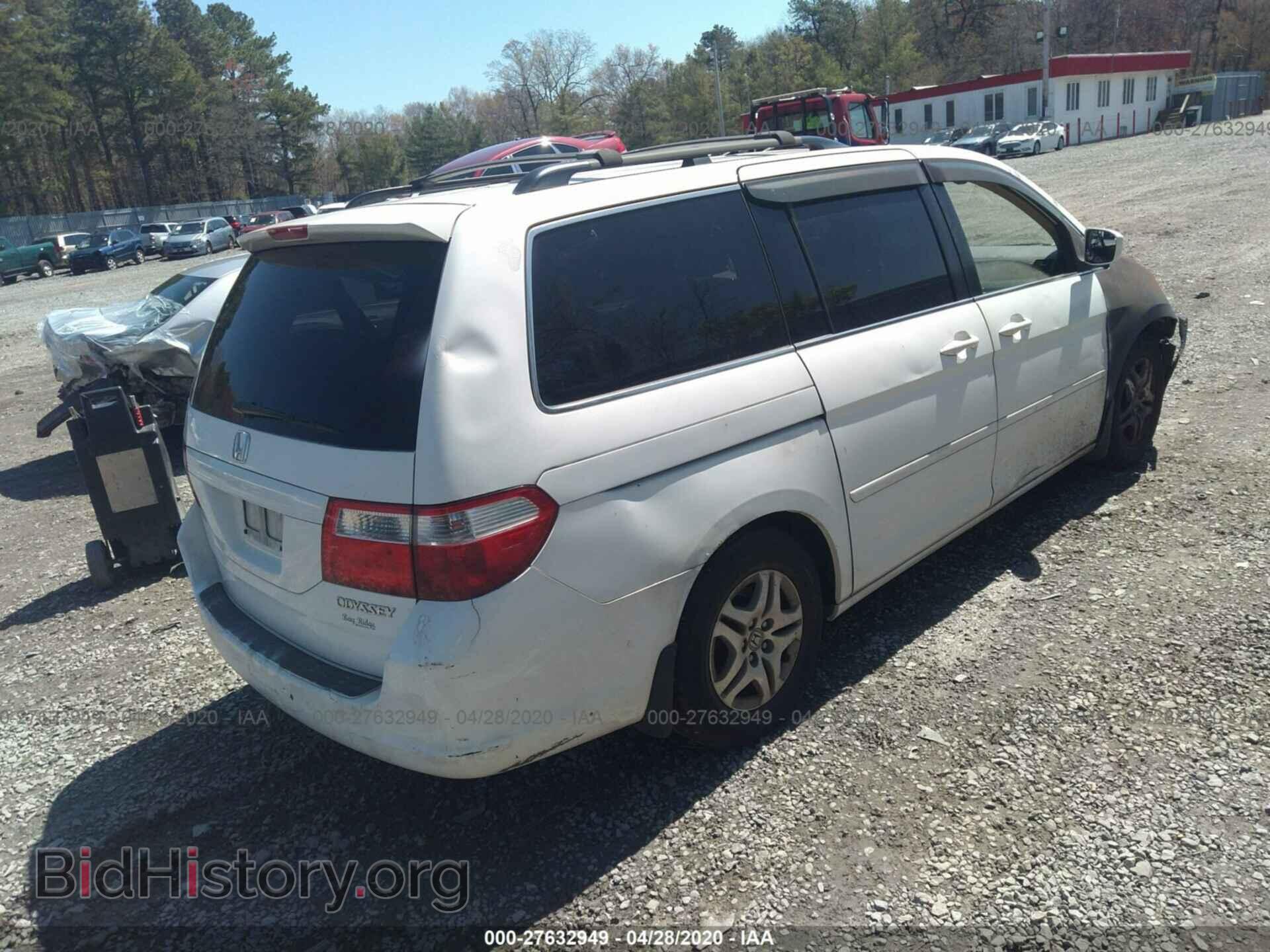 2005 HONDA ODYSSEY - VIN: 5FNRL38725B083473 - Photo 4