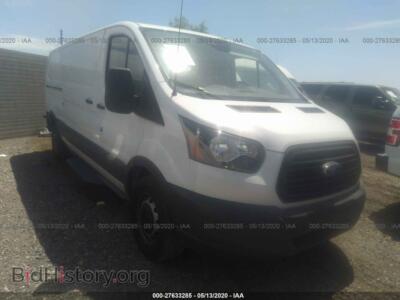 2017 Ford TRANSIT T-150, white — VIN 1FTYE2YM2HKB49677, IAAI