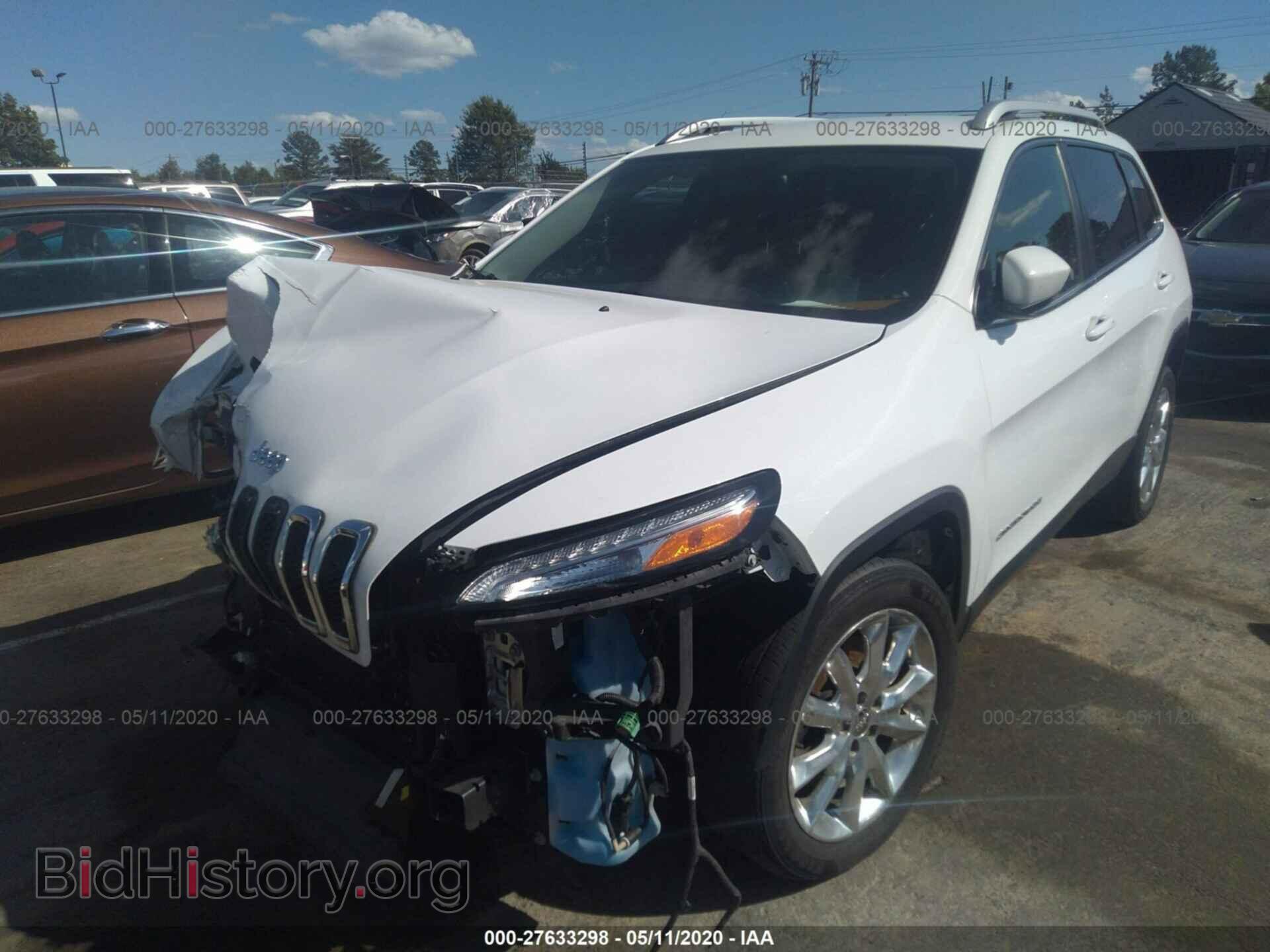 2016 JEEP CHEROKEE - VIN: 1C4PJLDB5GW159466 - Фото 2