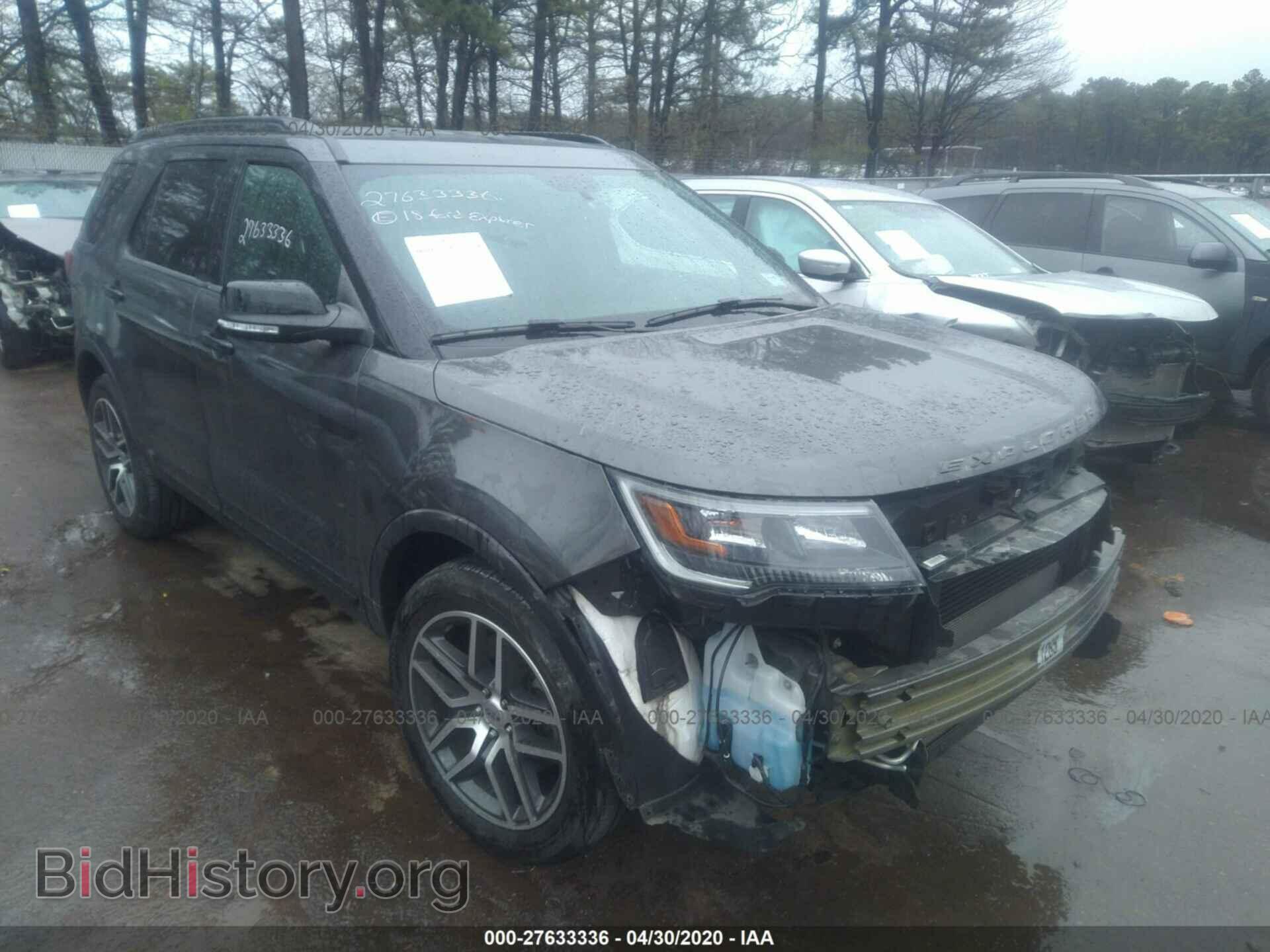 Фотография 1FM5K8GT4JGB96138 - FORD EXPLORER 2018