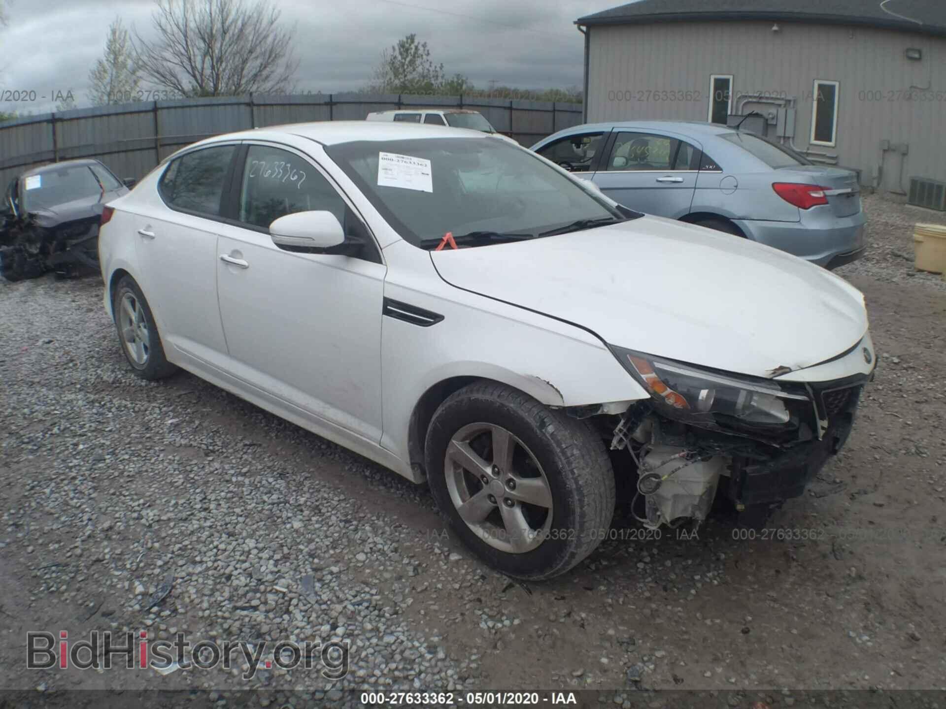 Photo KNAGM4A78F5644540 - KIA OPTIMA 2015