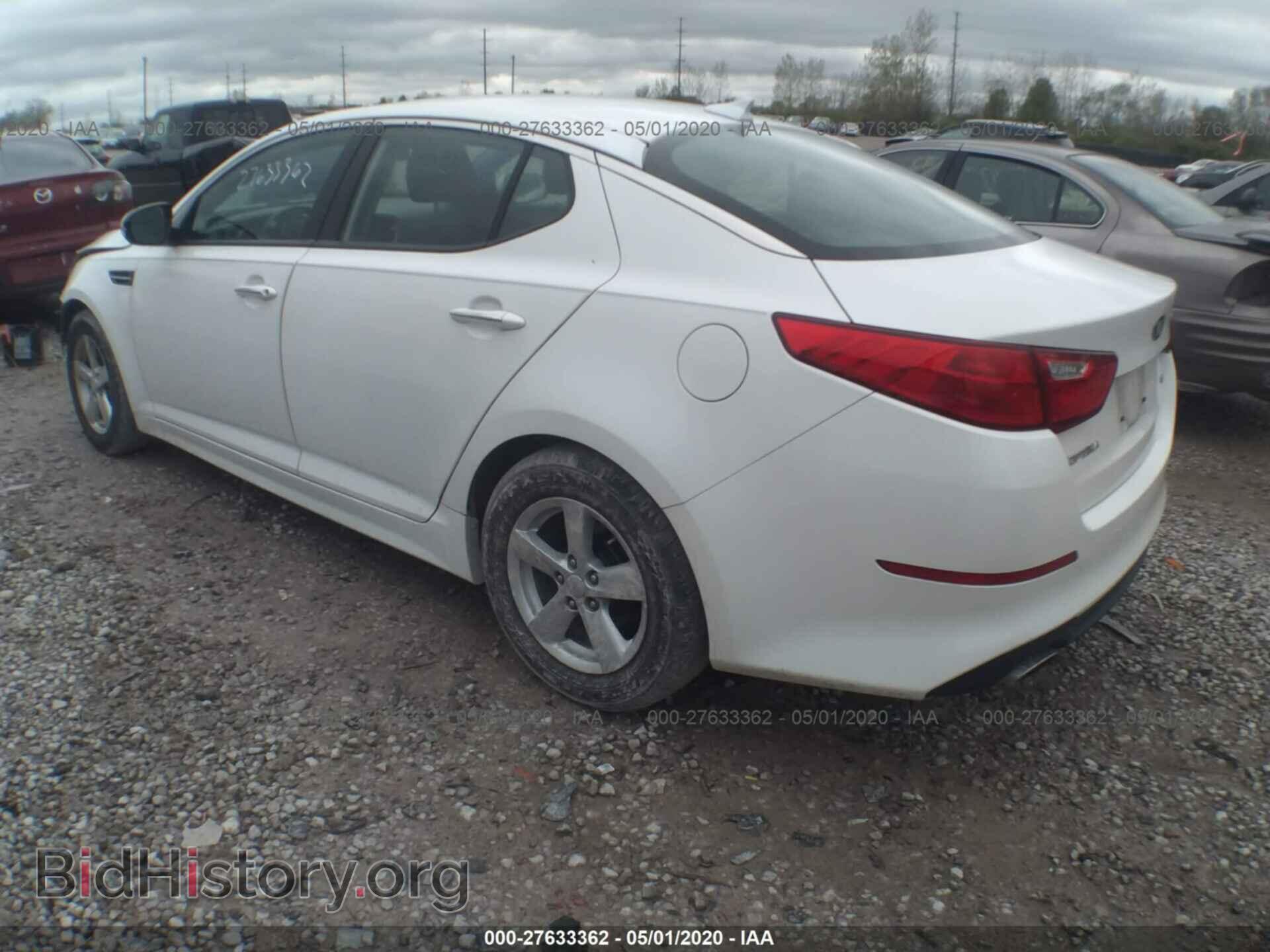 2015 KIA OPTIMA - VIN: KNAGM4A78F5644540 - Фото 3