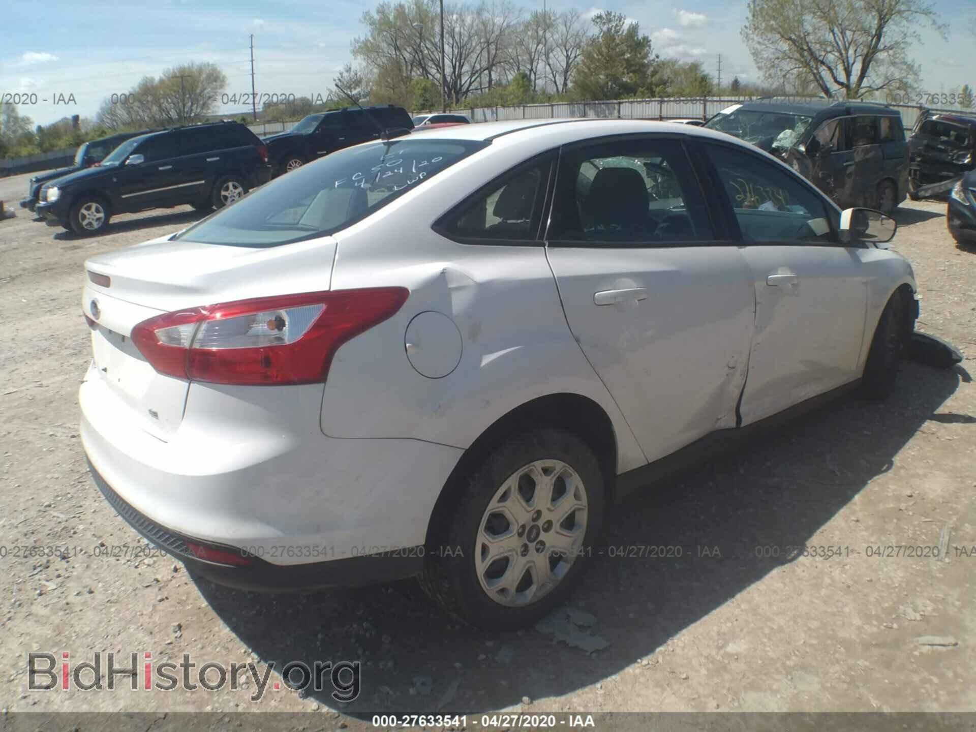 2012 FORD FOCUS - VIN: 1FAHP3F23CL424466 - Фото 4