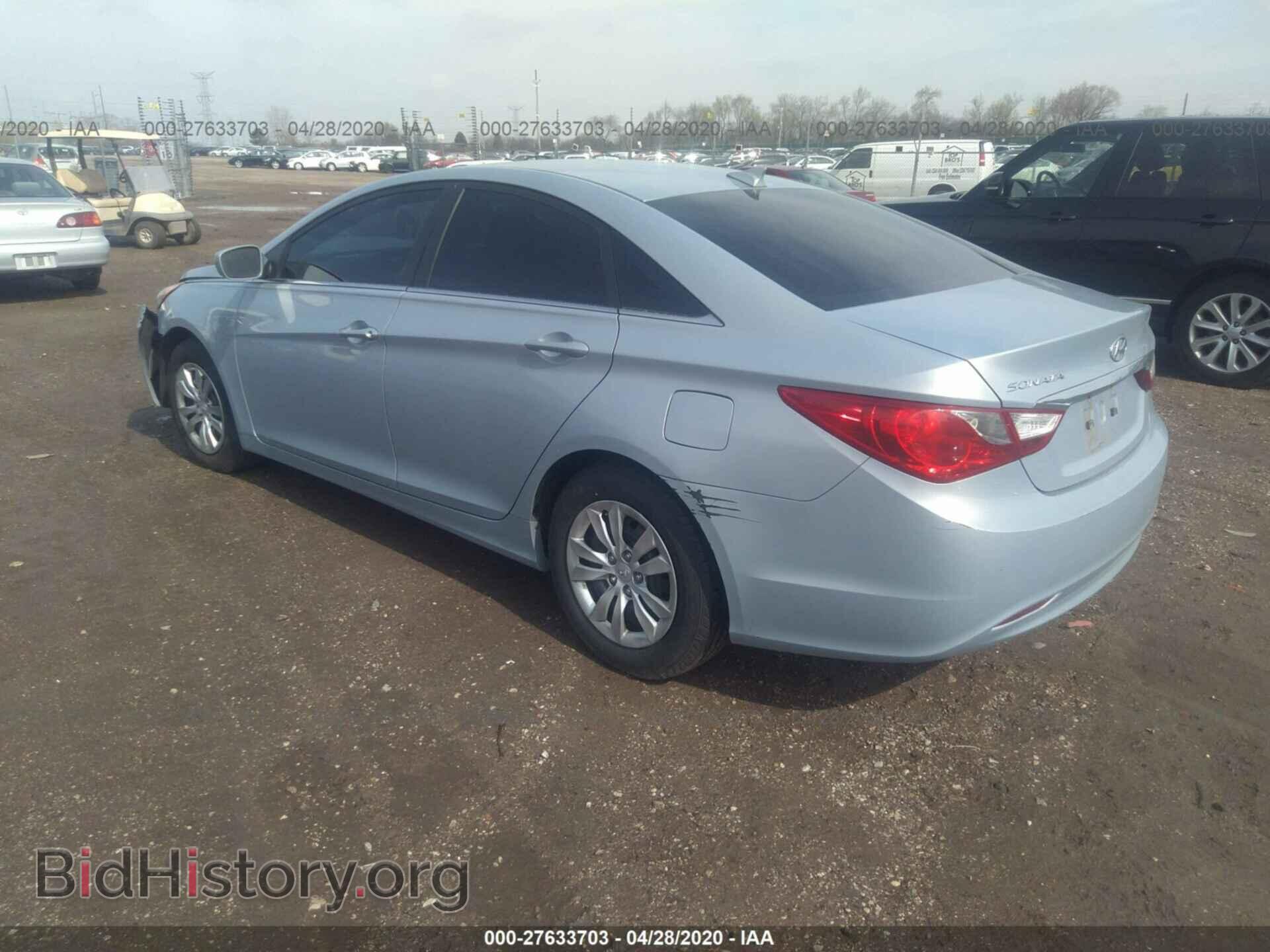 2012 HYUNDAI SONATA - VIN: 5NPEB4AC1CH468309 - Фото 3